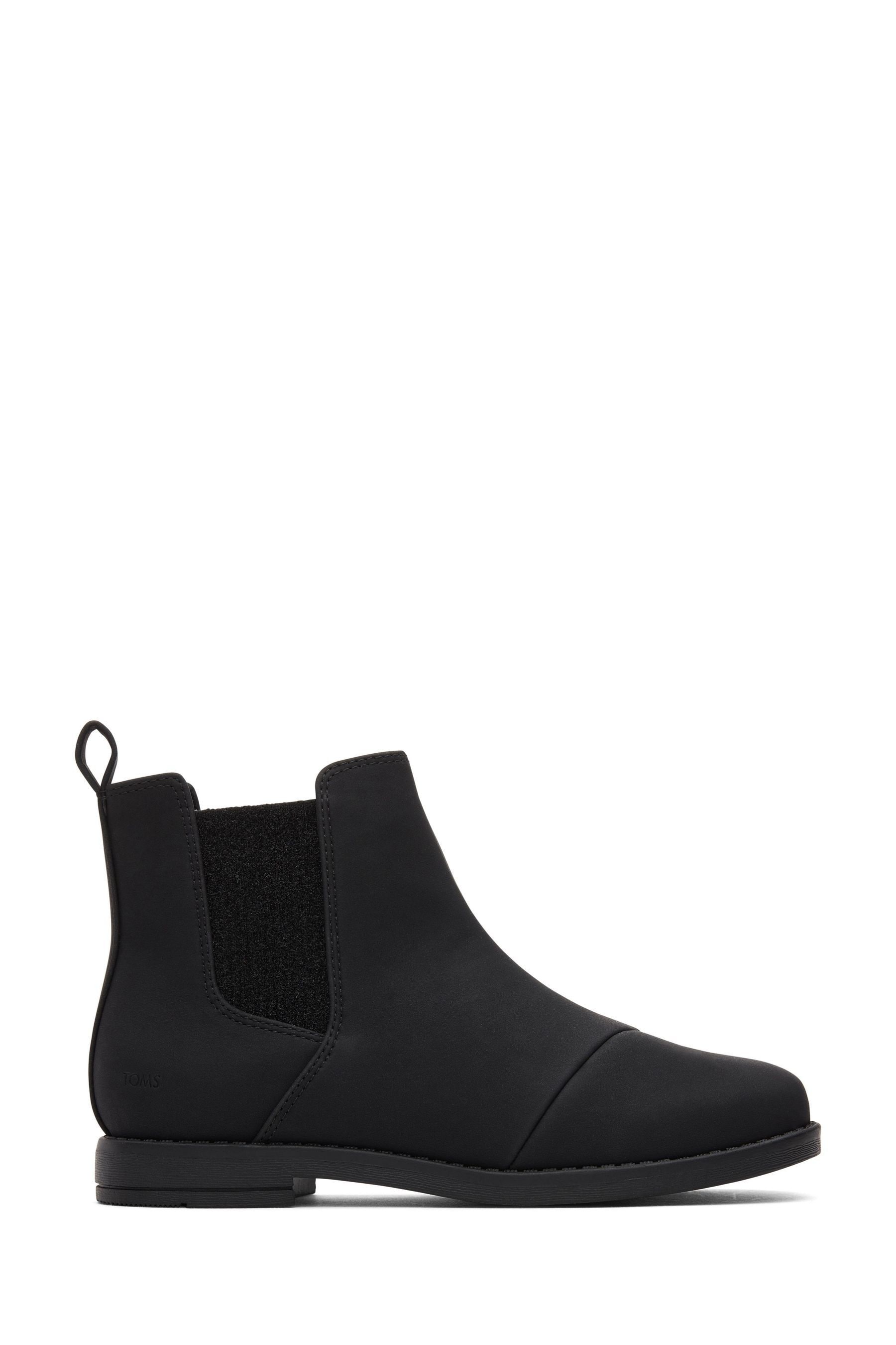 Buy TOMS Kids Charlie Nubuck Black Boots from the Next UK online shop