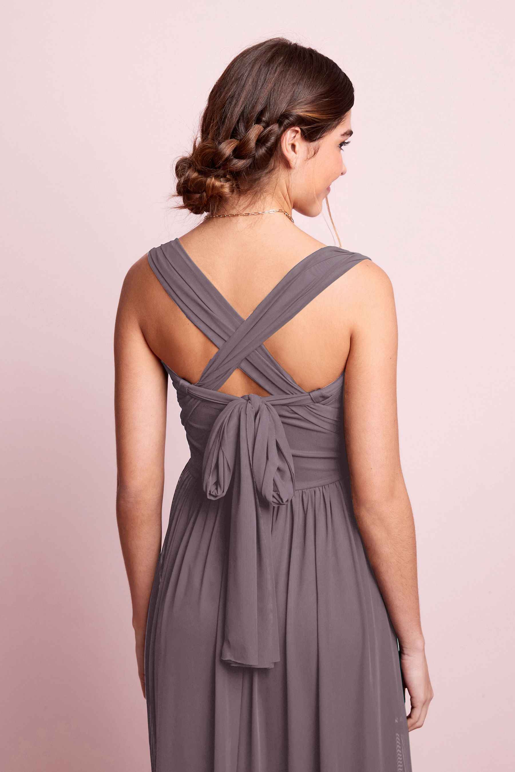David's bridal top multiway bridesmaid dress