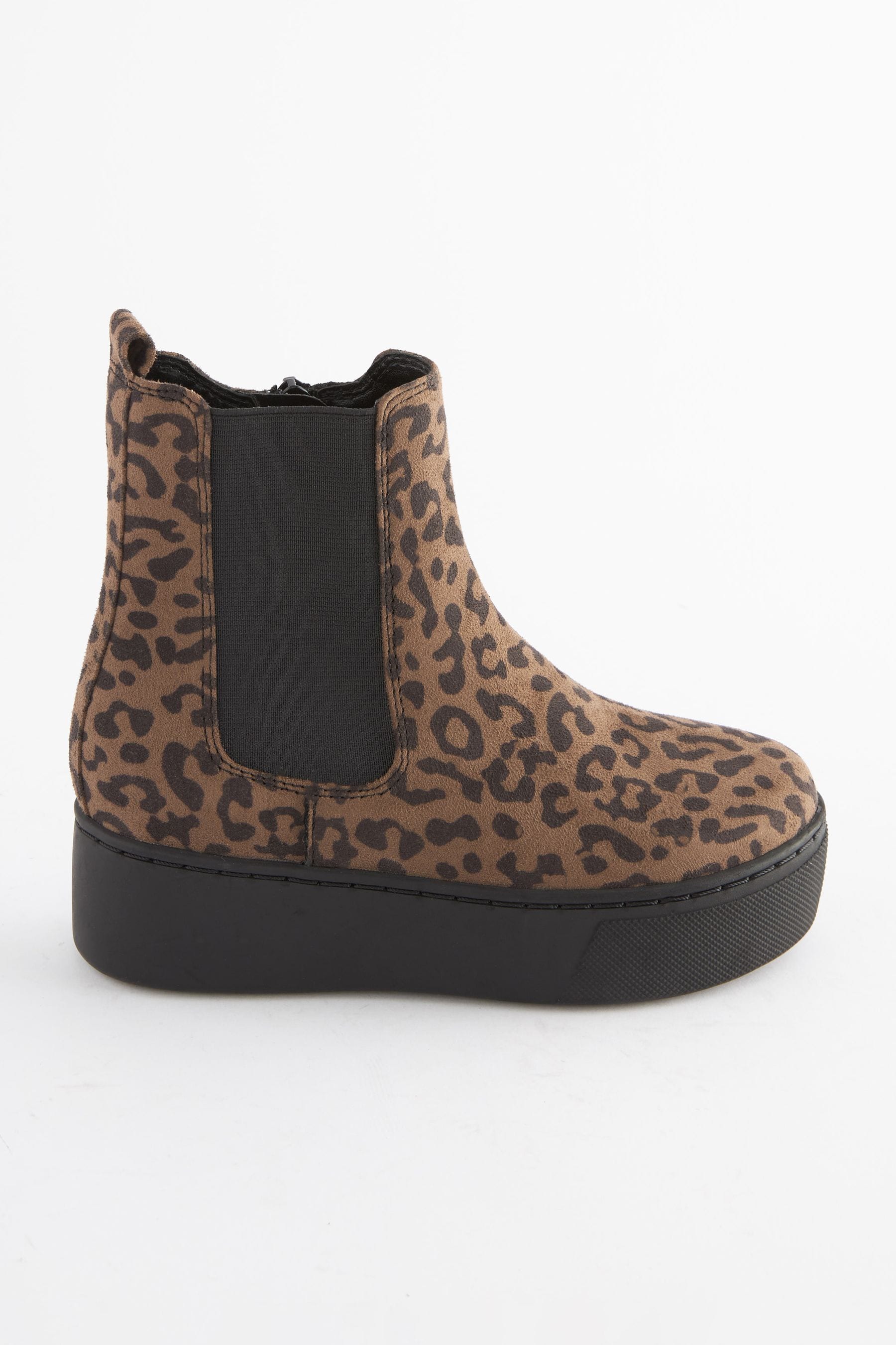 Animal print chelsea boots uk new arrivals