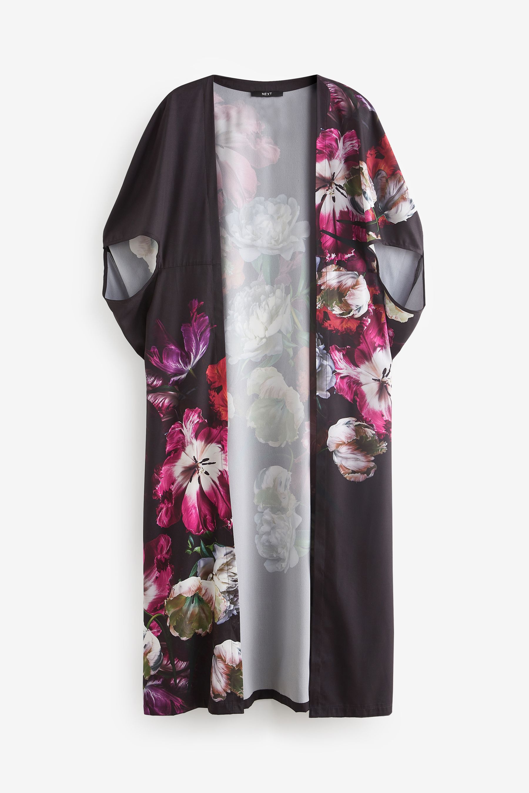 Black floral kimono outfit outlet