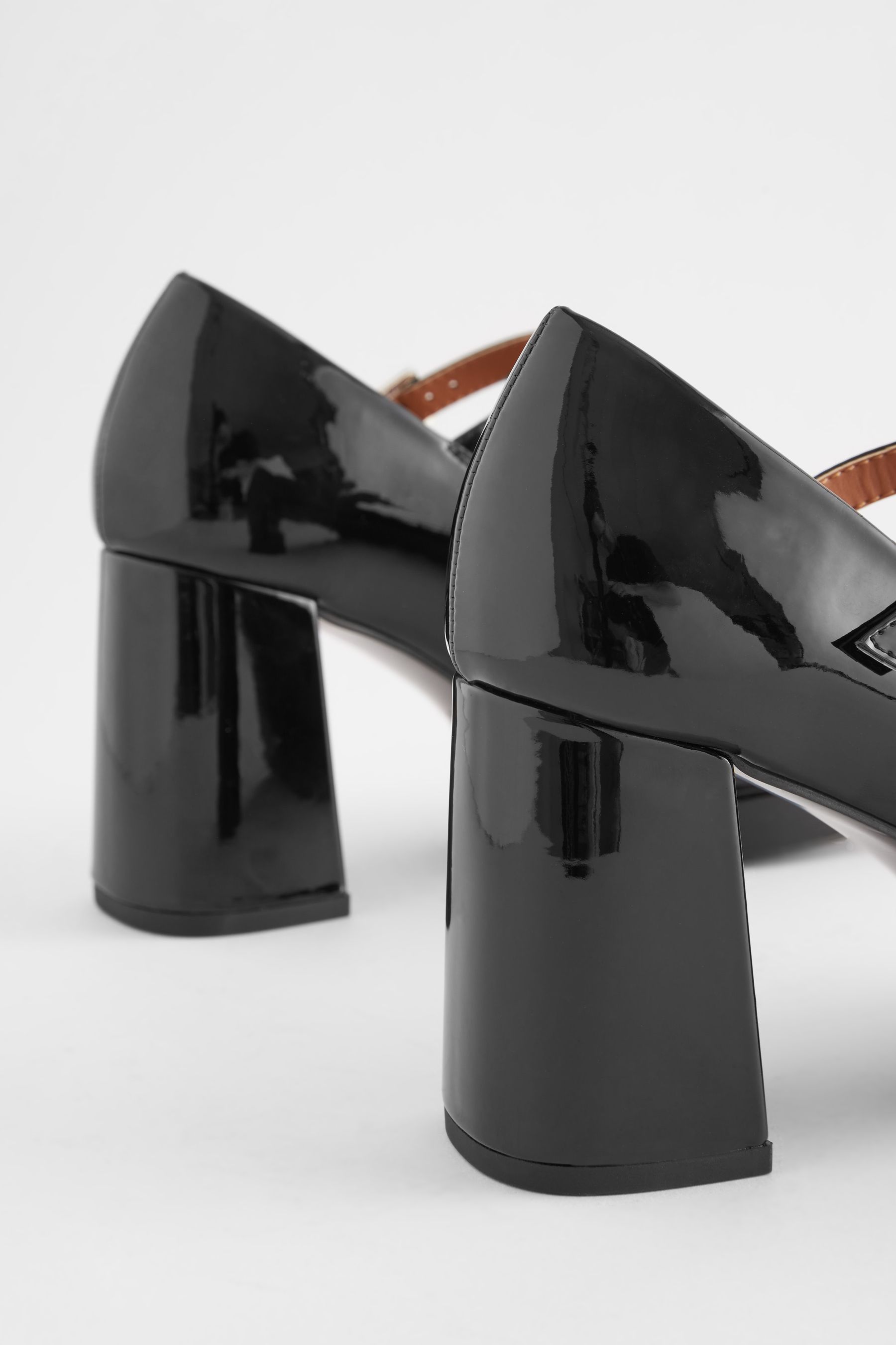 Buy Black Forever Comfort Platform Mary Jane Shoes from the Next