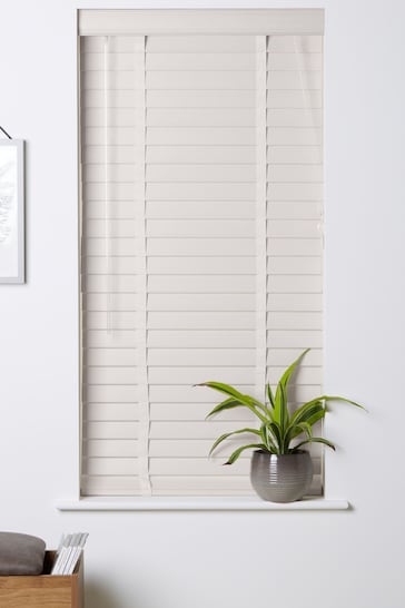 Malvern Cream 50mm Slat Venetian Blinds