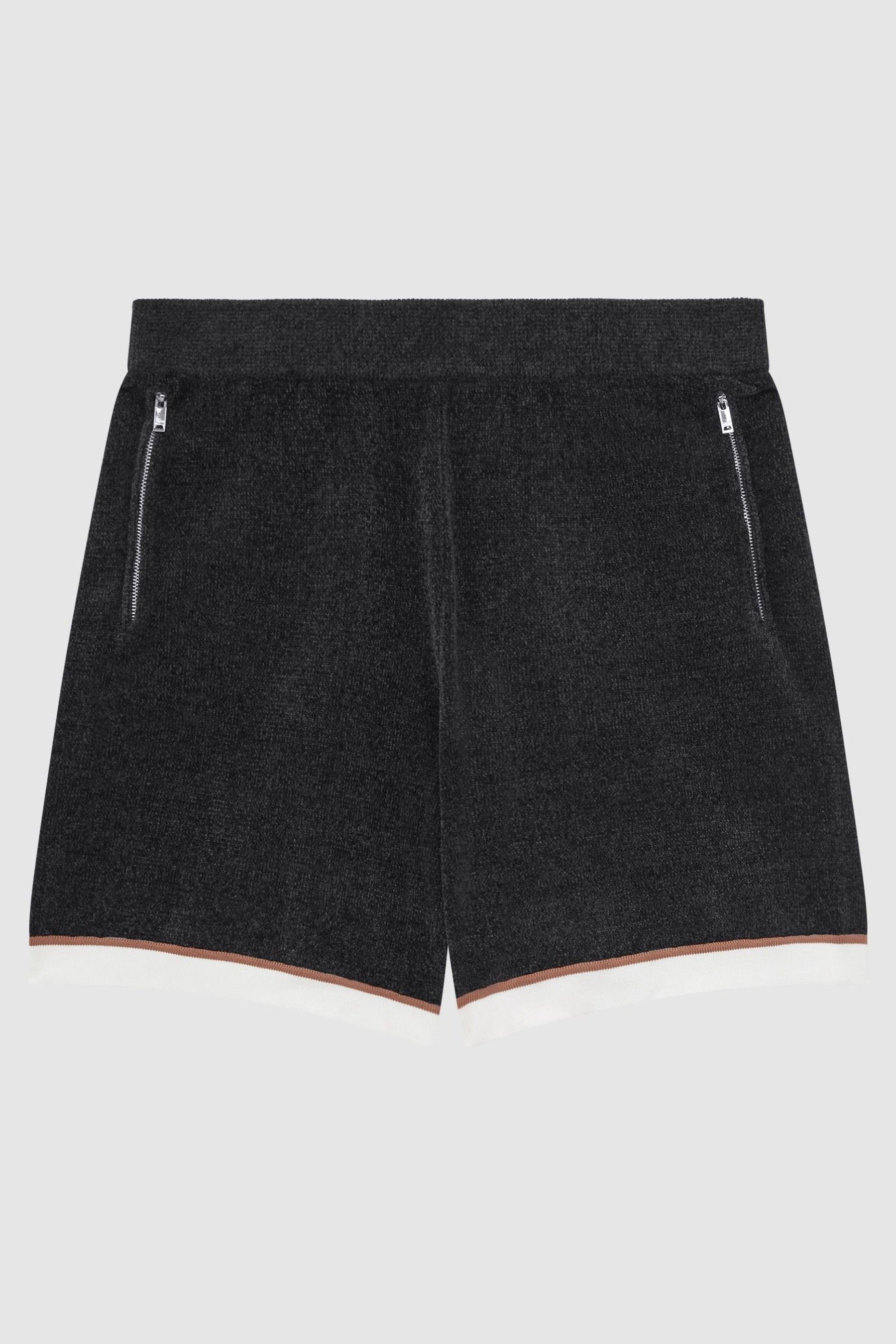 Reiss black shop shorts