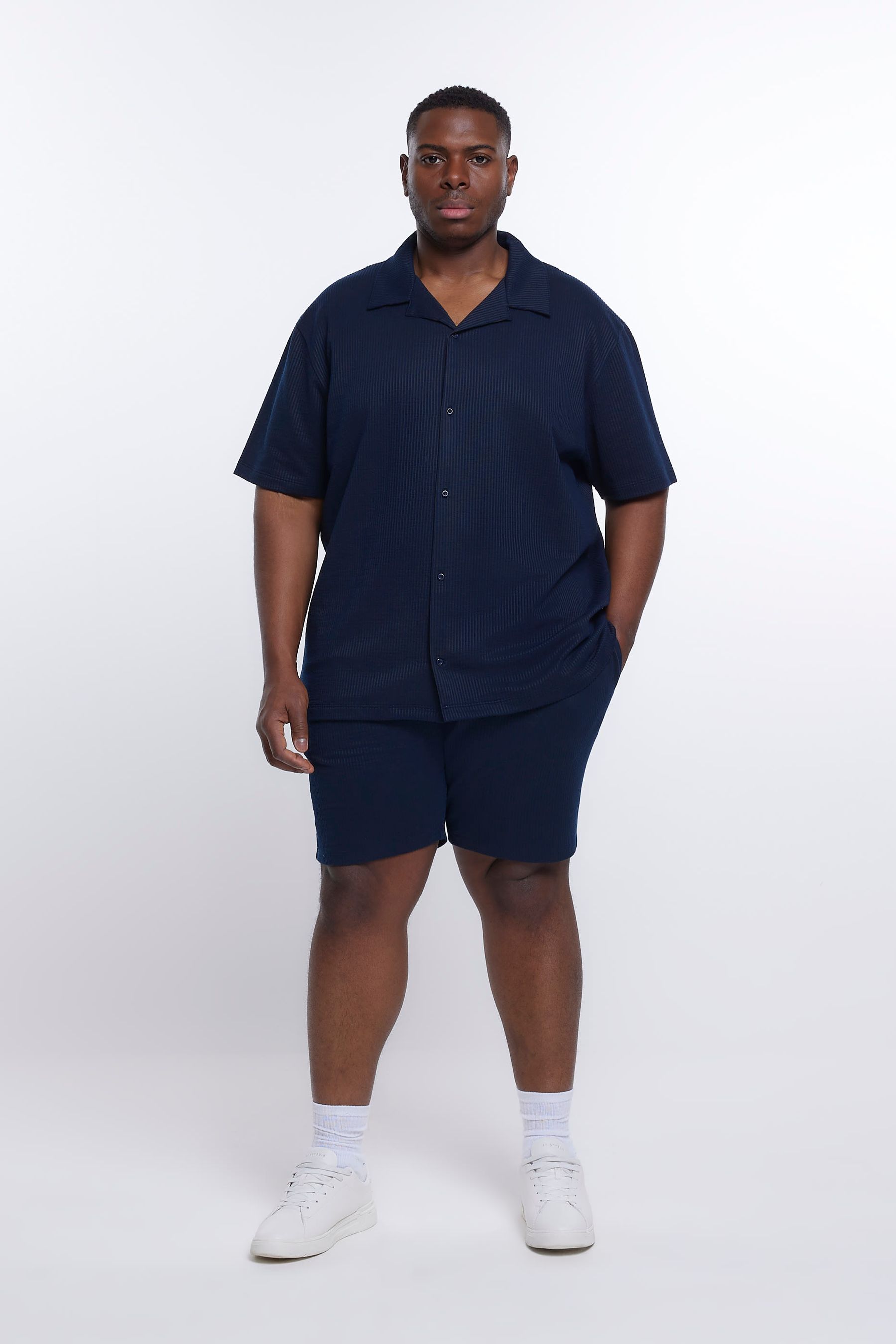 Seersucker shorts big best sale and tall