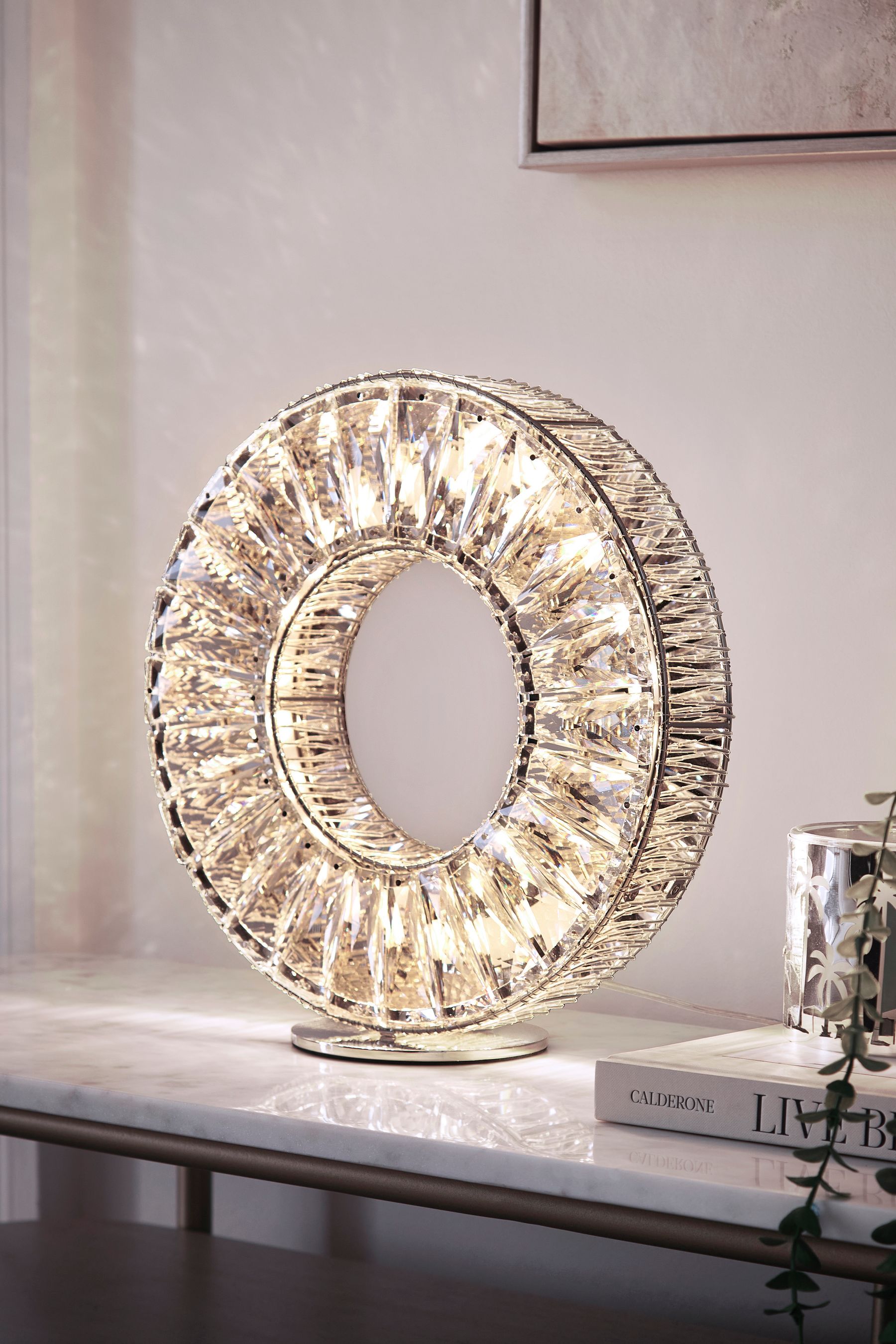 Buy Clear Aria Table Lamp from the Next UK online shop