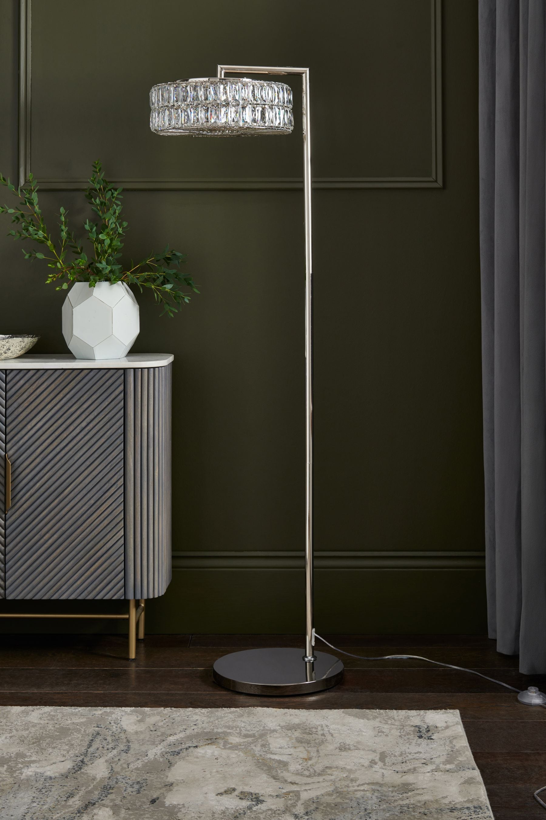 Buy Clear Aria LED Floor Lamp from the Next UK online shop