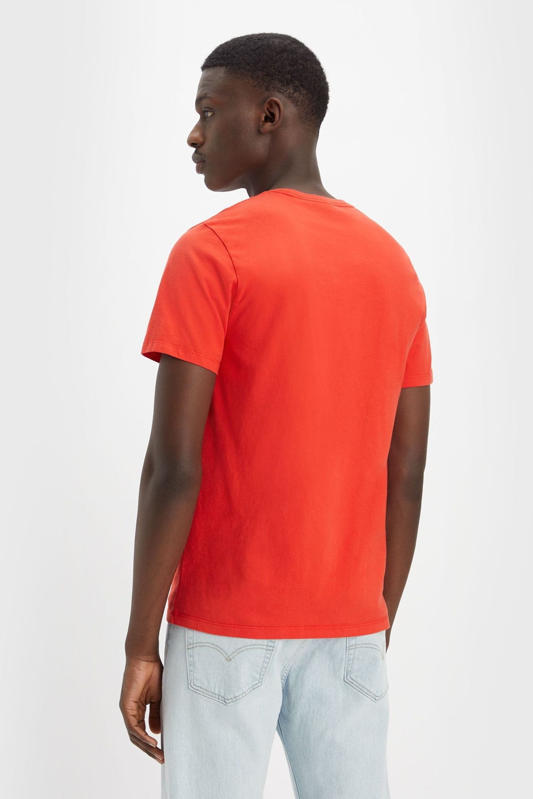 Levi's orange store t shirt
