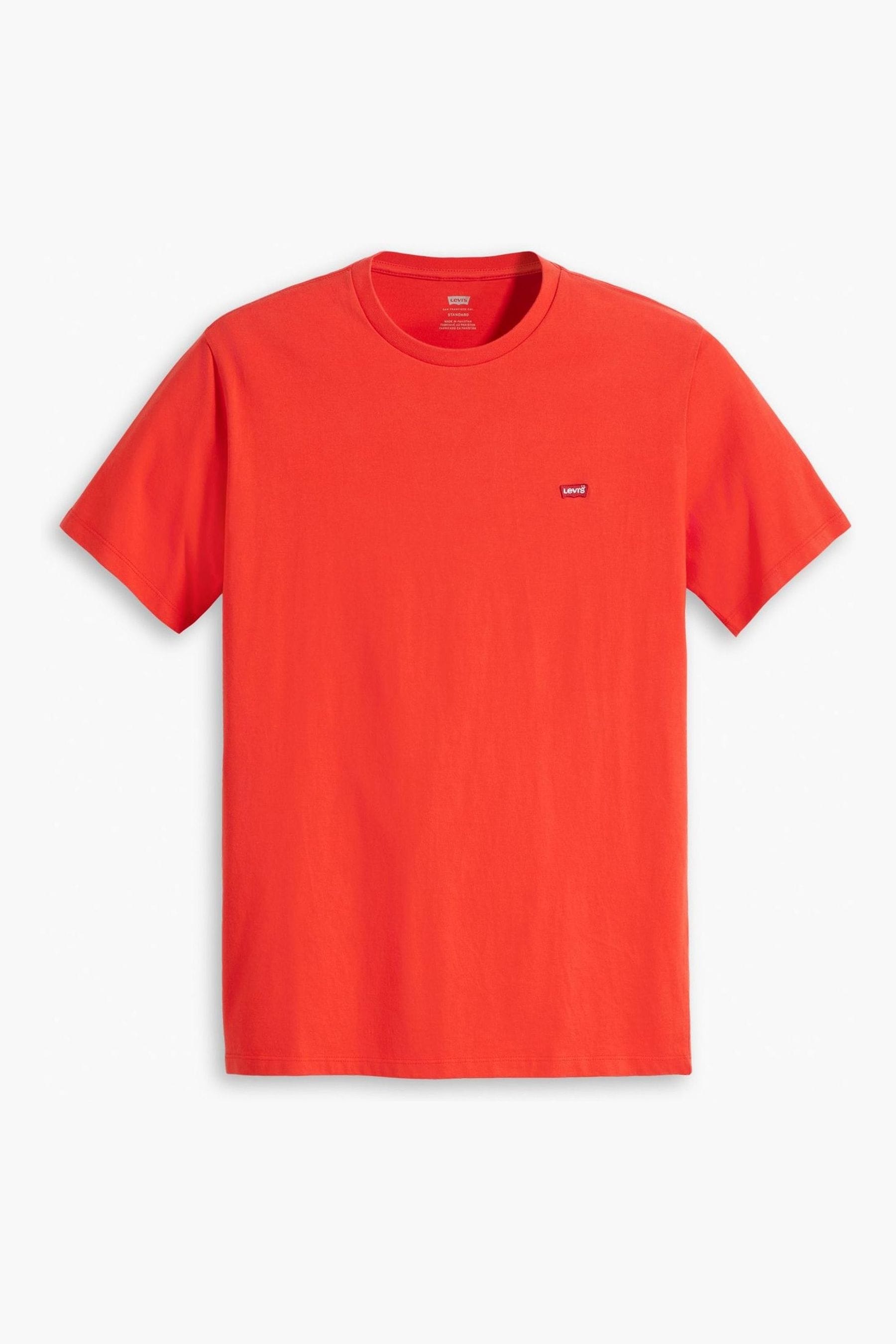 Levi's orange t shirt hotsell