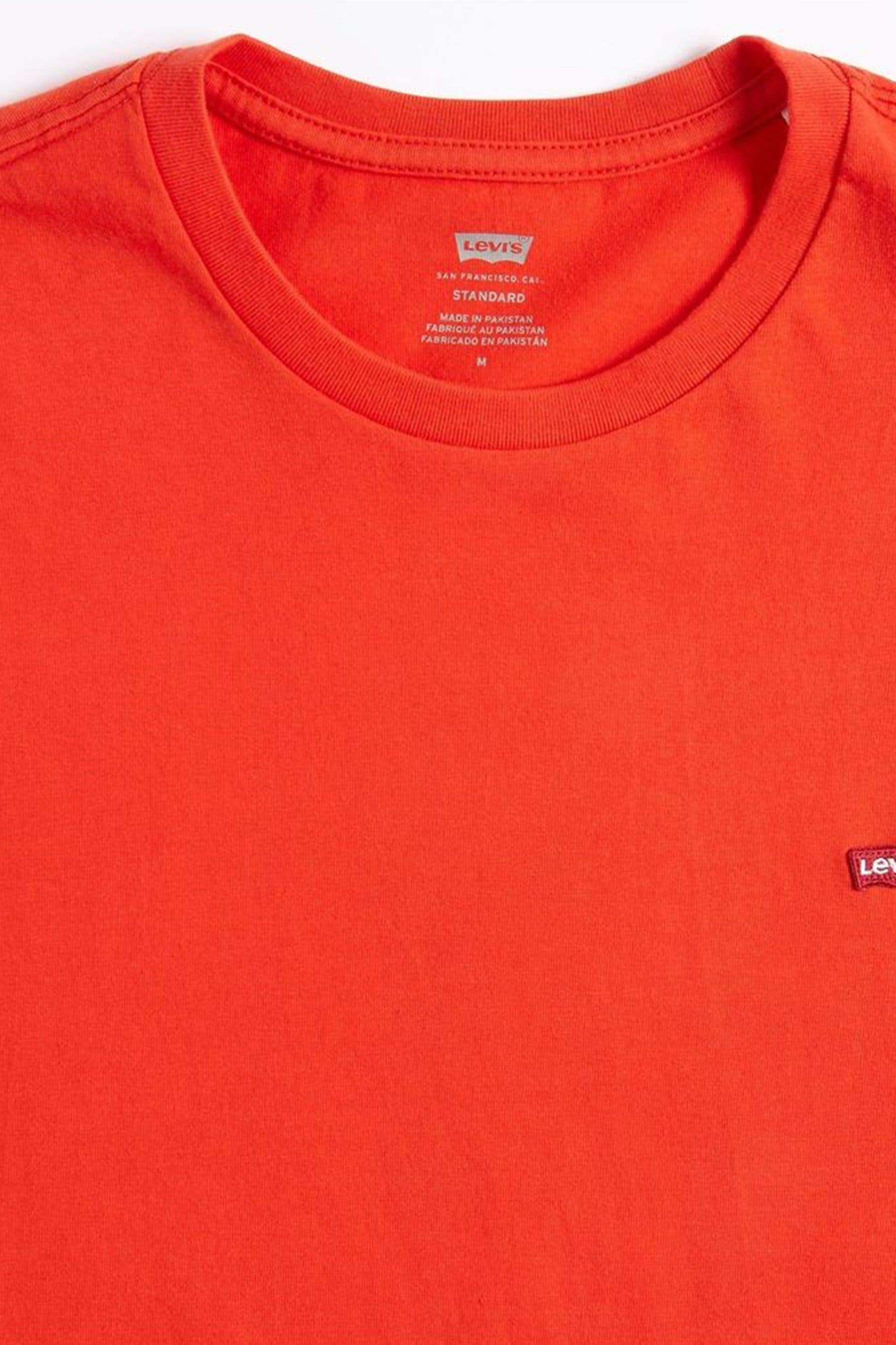 Buy Levi s Orange Housemark T Shirt from the Next UK online shop