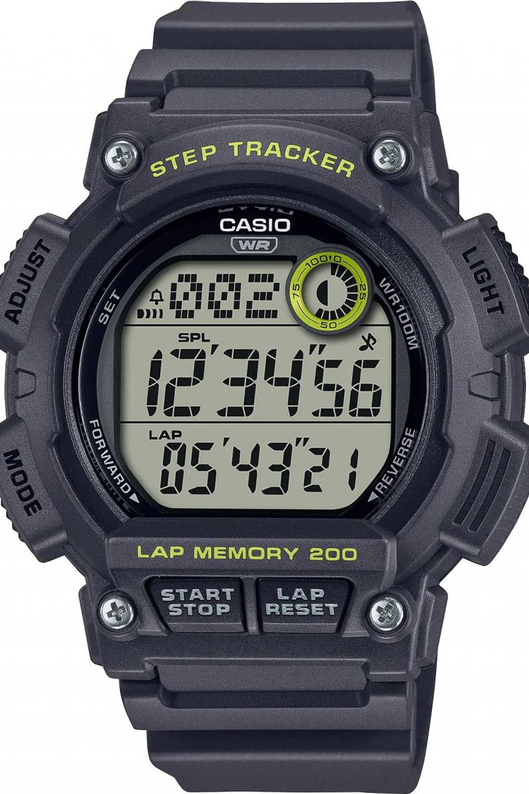 Buy Casio Sports Gear Black Plastic Resin Quartz Watch from the Next UK online shop