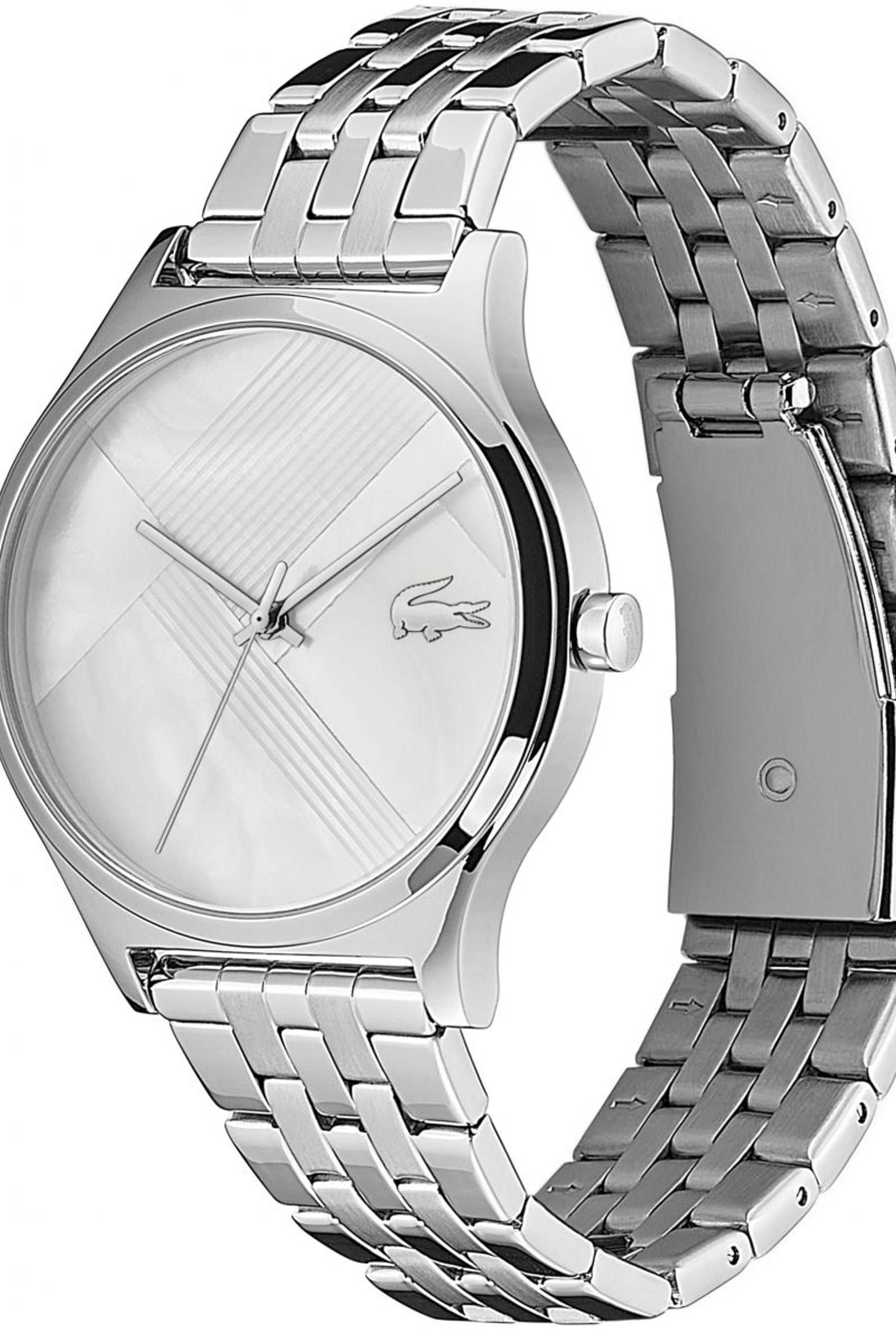 Lacoste Ladies Silver Tone Nikita Watch