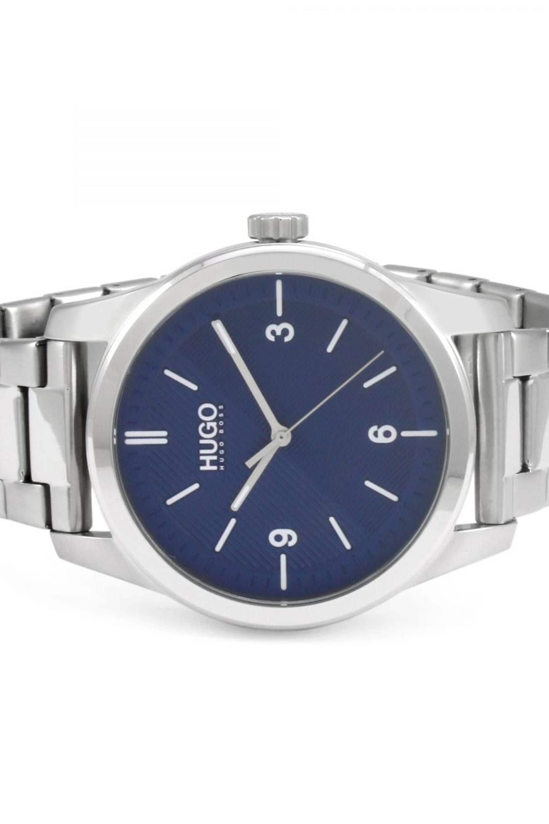 Buy HUGO Silver Tone Gents Create Watch from the Next UK online shop