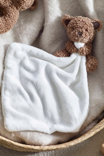 Brown Bear Baby Comforter