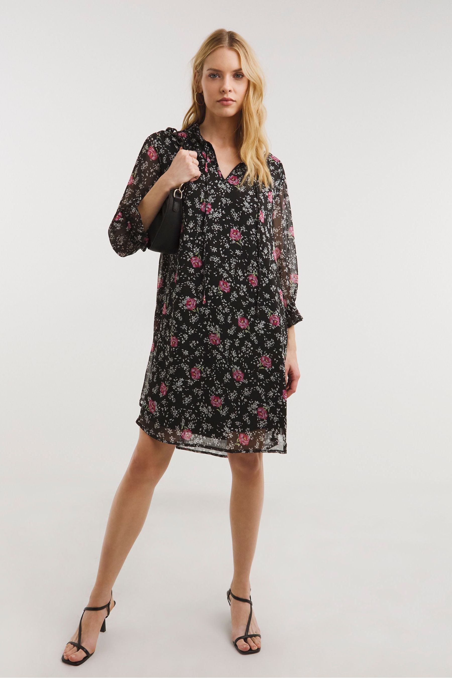 Jd williams floral dress top