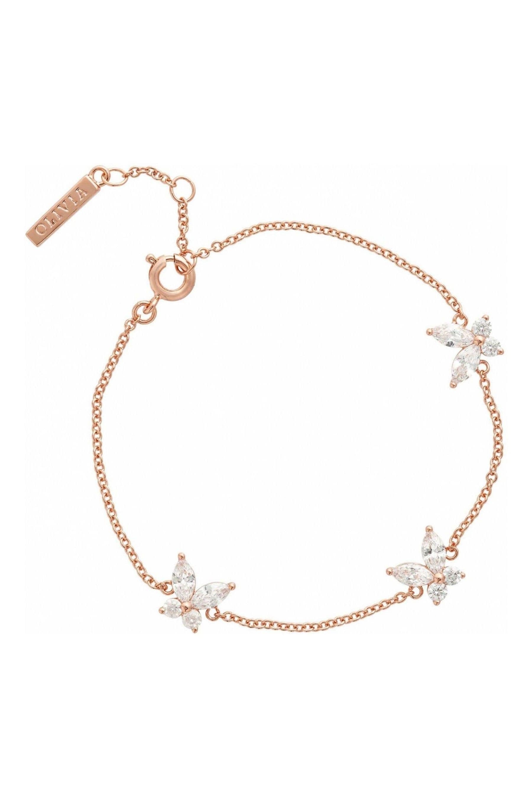 Olivia burton outlet butterfly bracelet