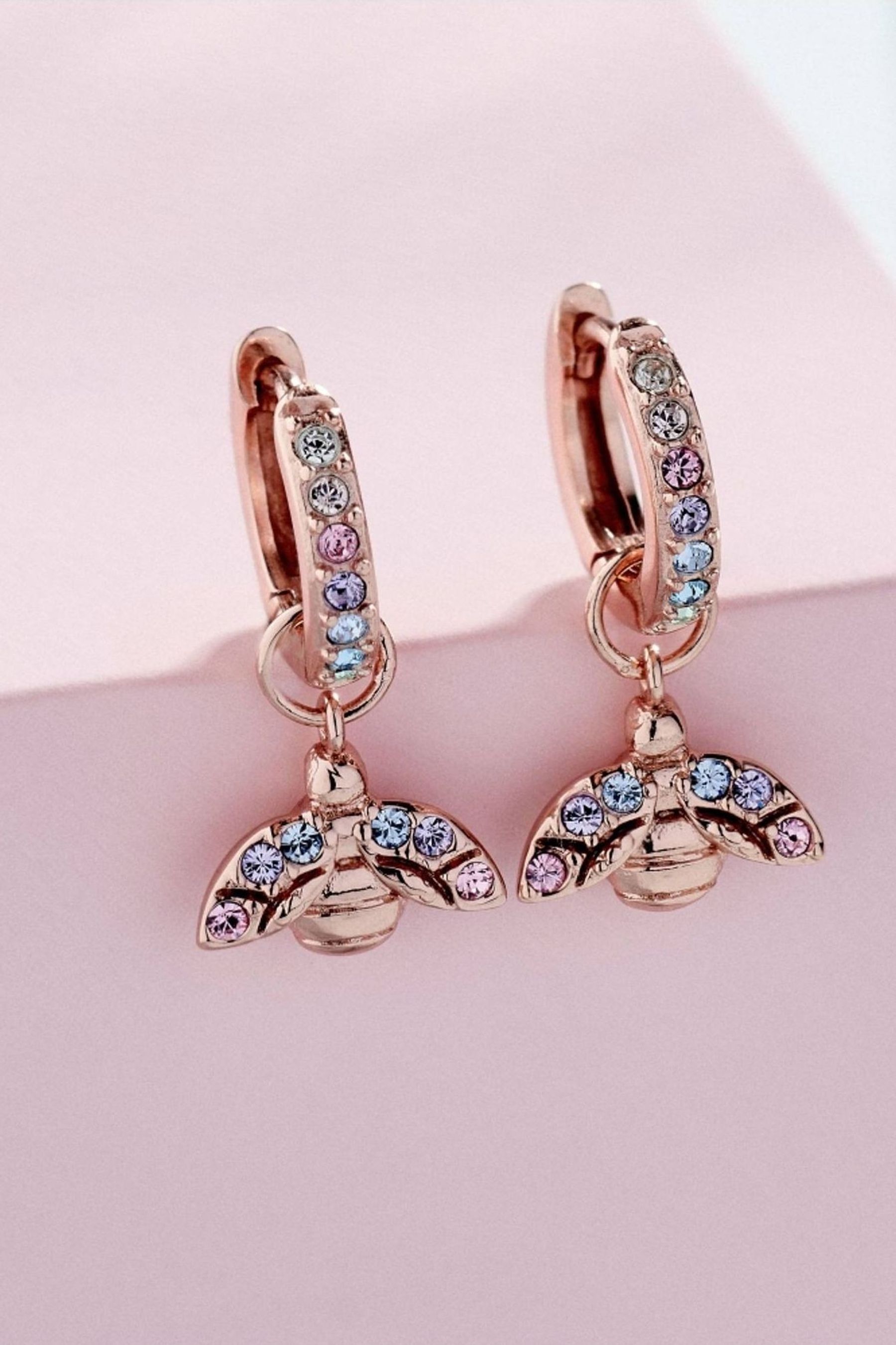 Olivia burton rainbow bee earrings online