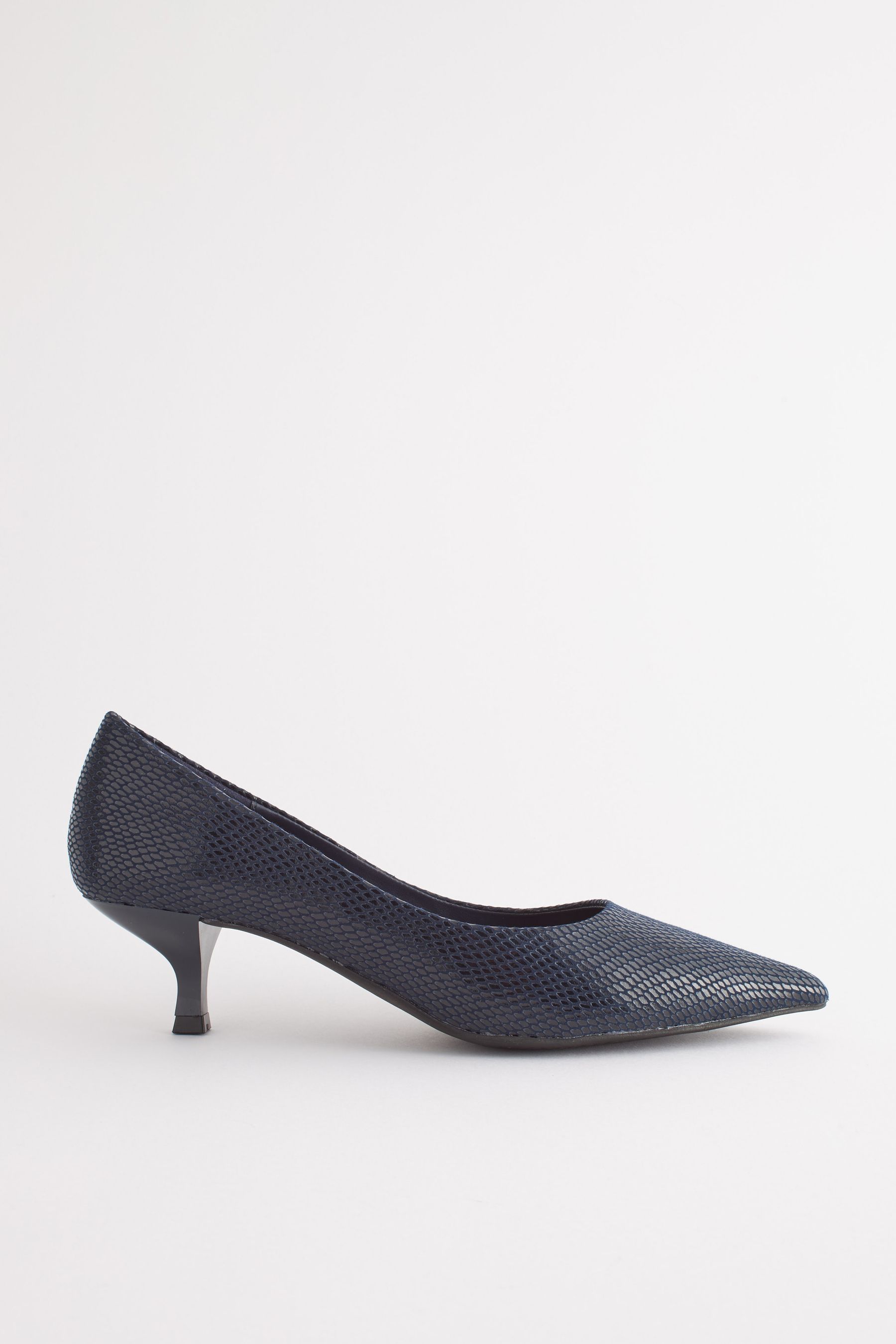 Black kitten heel shoes wide fit best sale