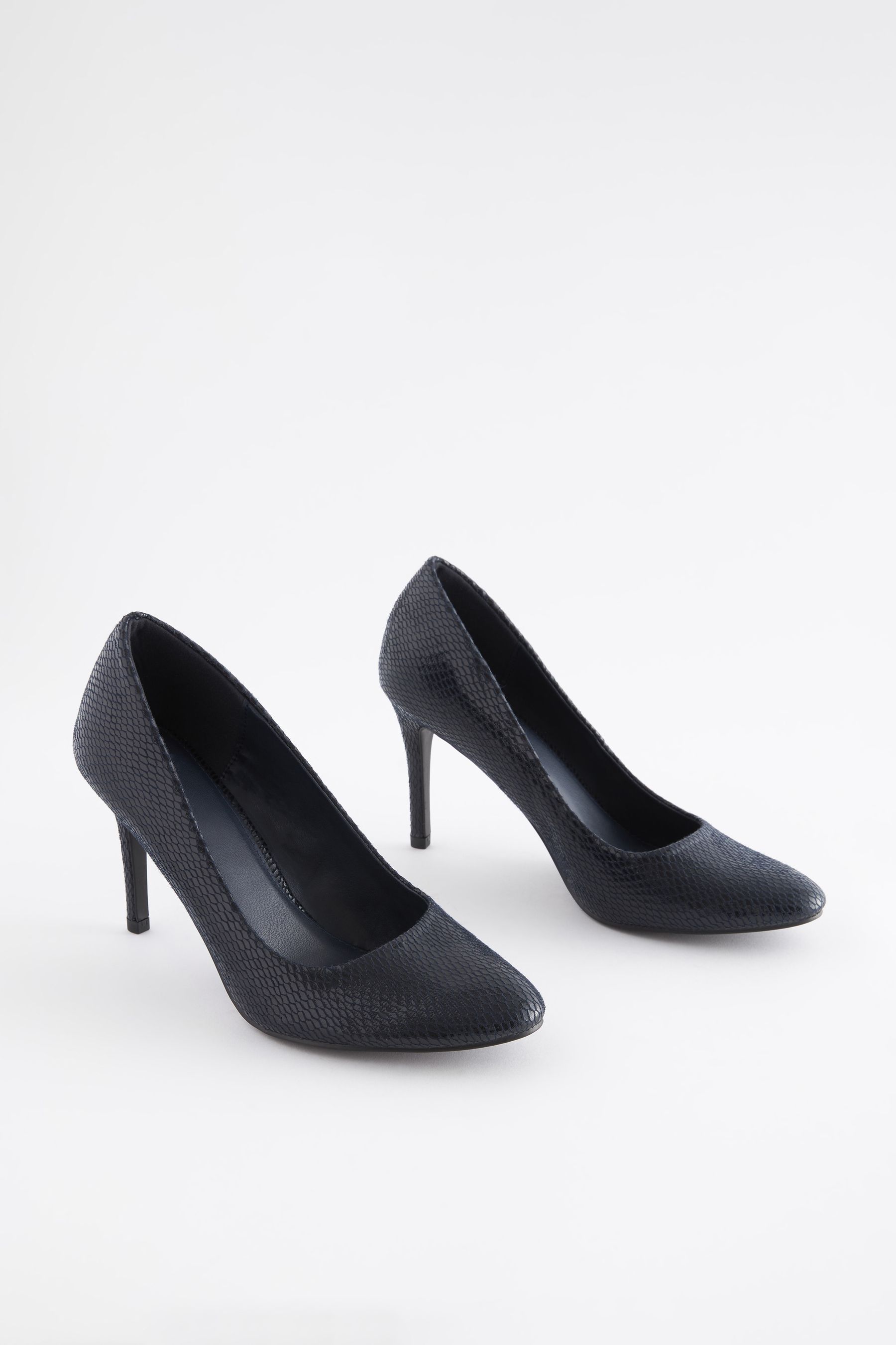 Navy round toe court hot sale shoes