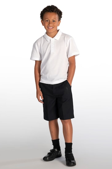 Trutex White School Polo Shirt