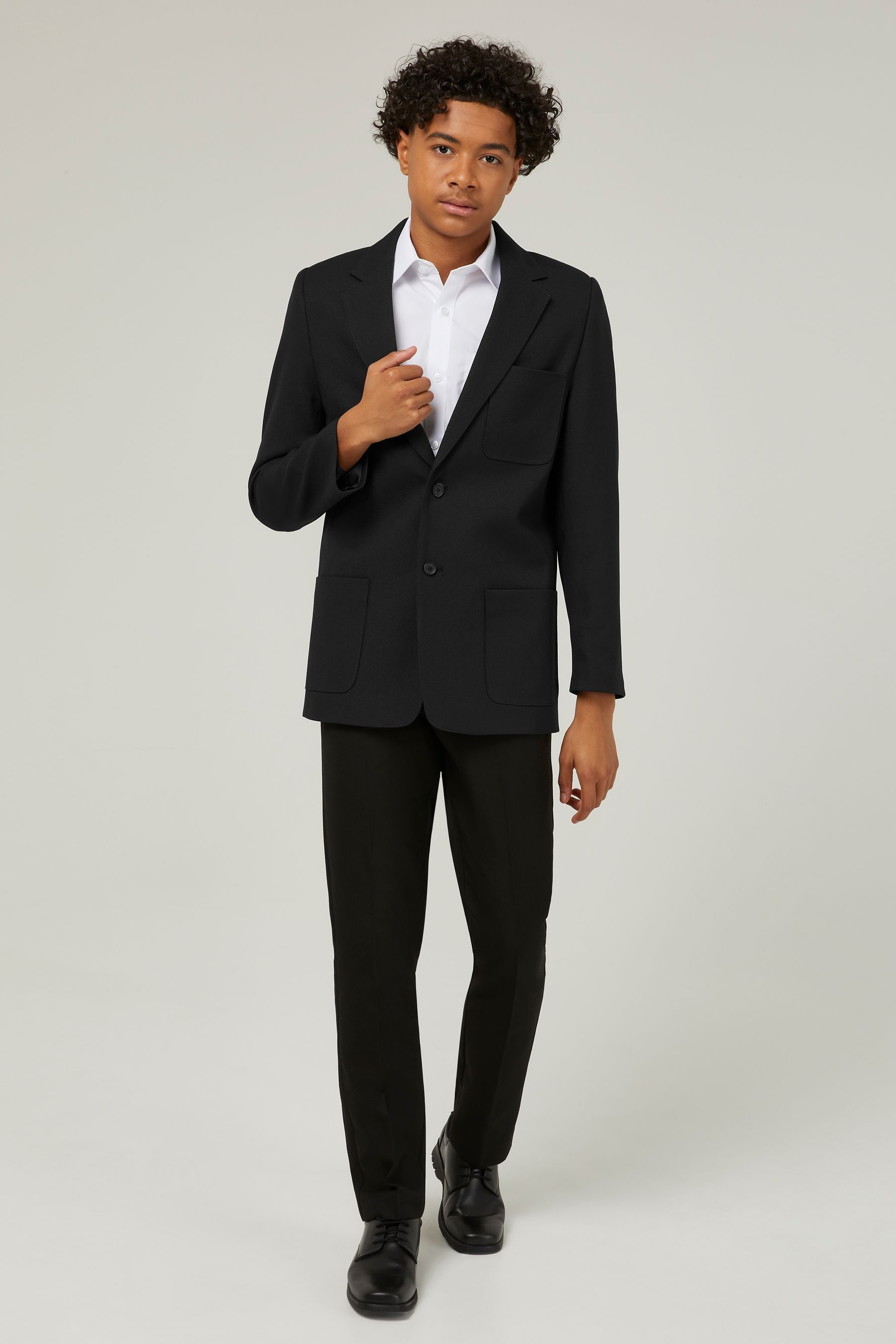 Boys black school coat deals