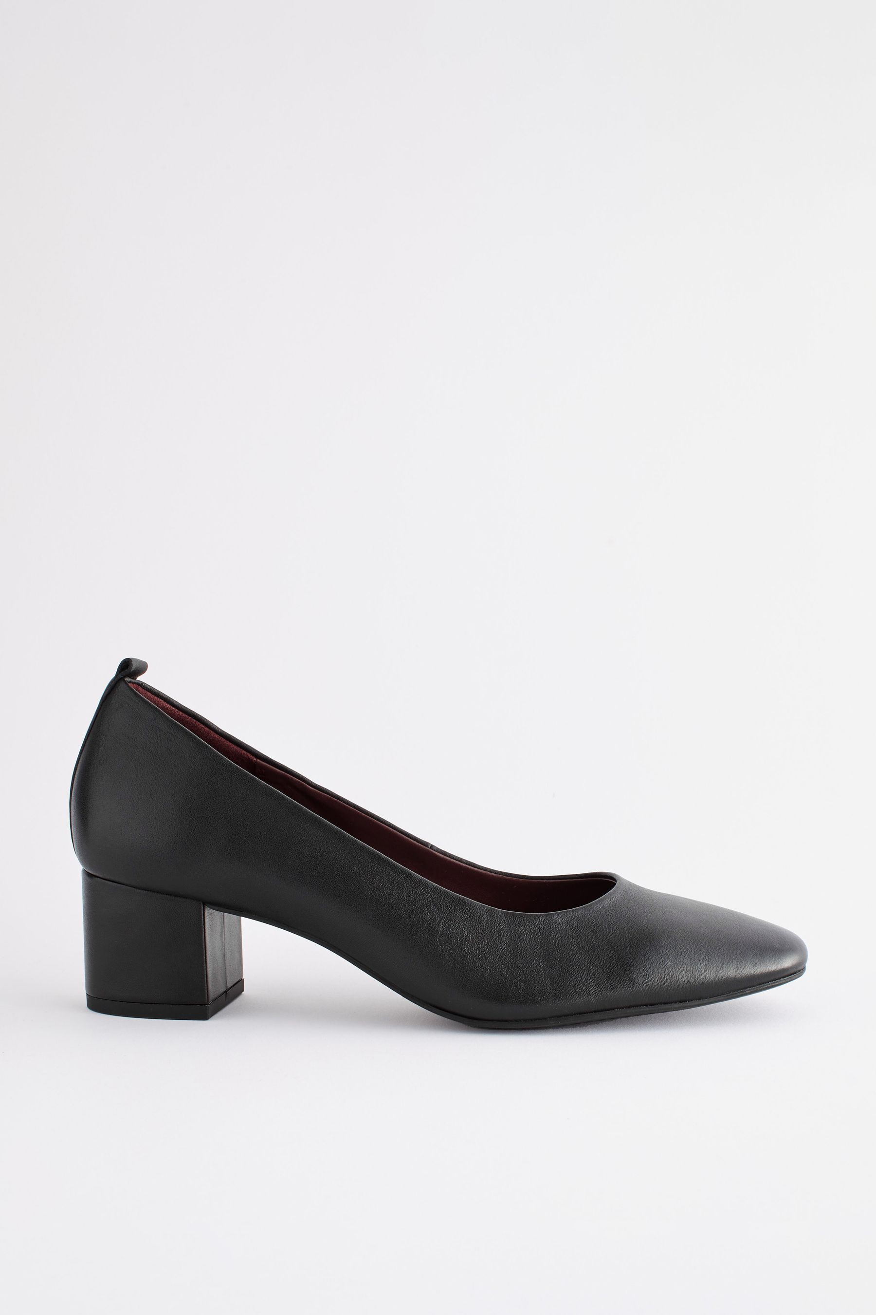 Black block heel shoes uk top