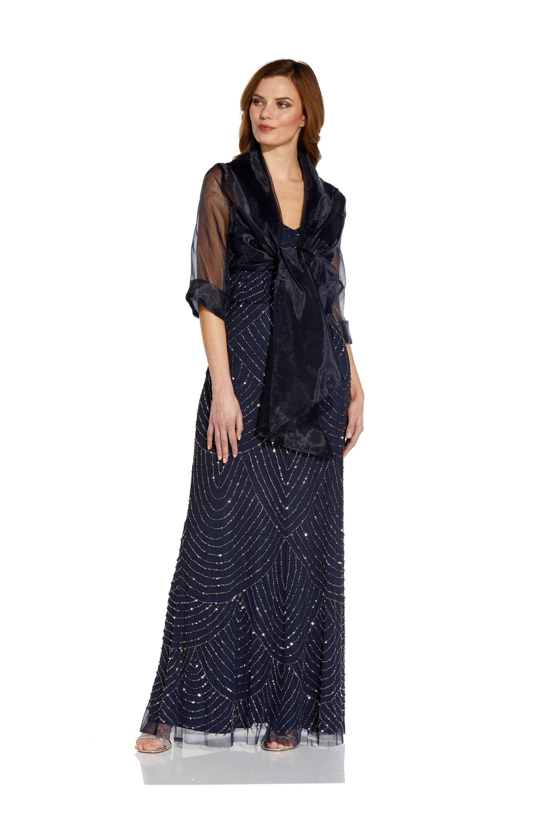 Organza online wrap jacket