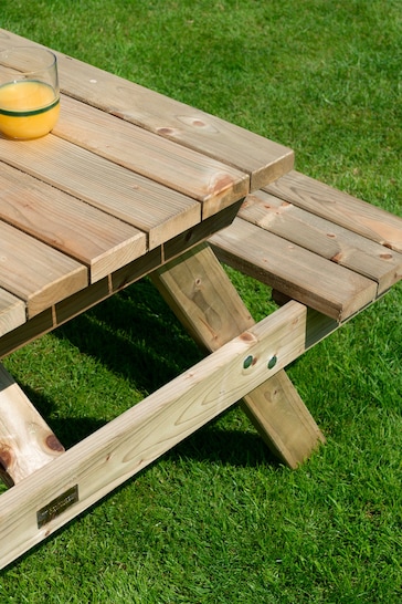 Rowlinson Garden Products Natural Picnic Table 1.5m