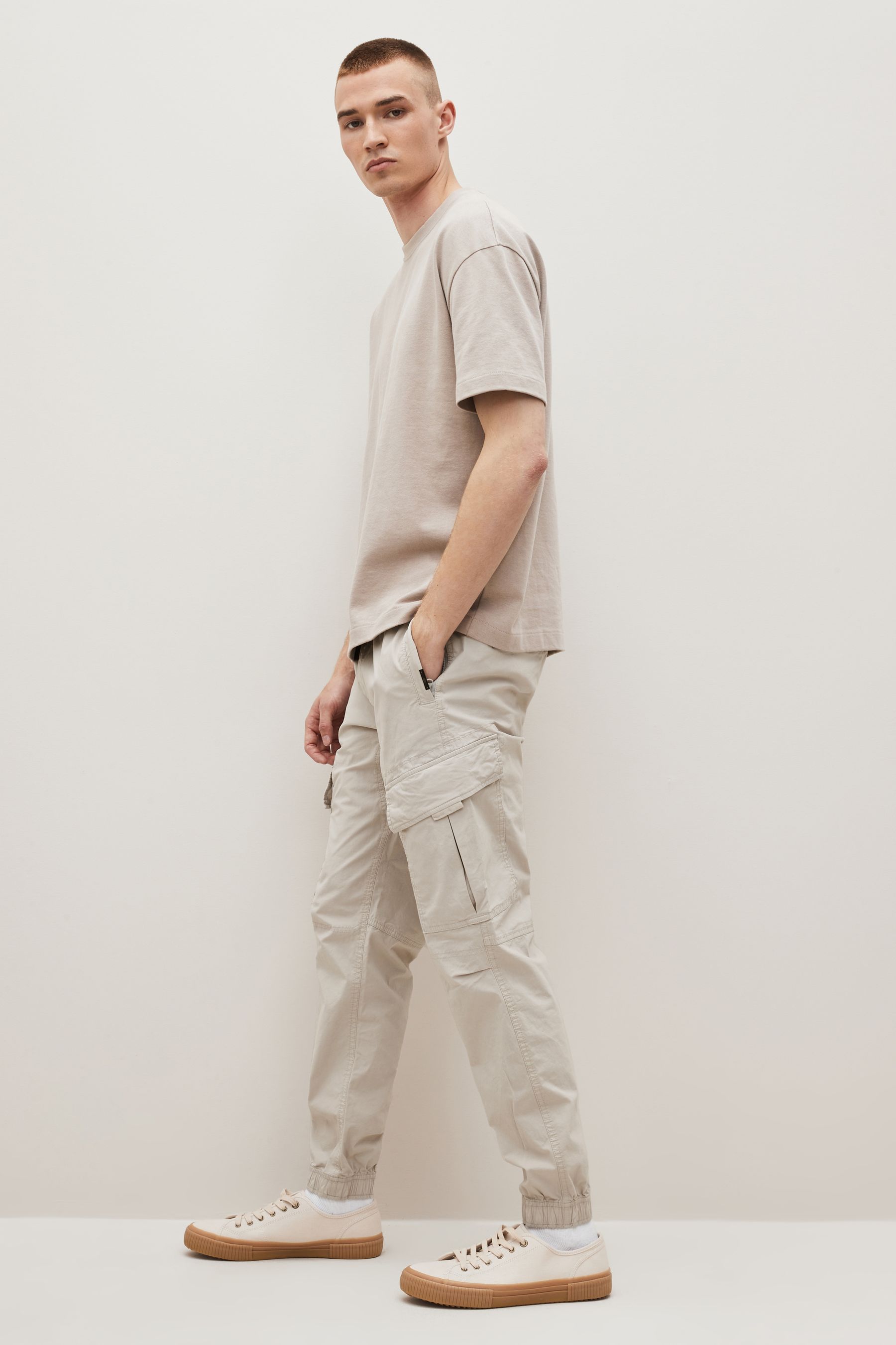 Coloured cotton cargo trousers PINKO → Shop Online