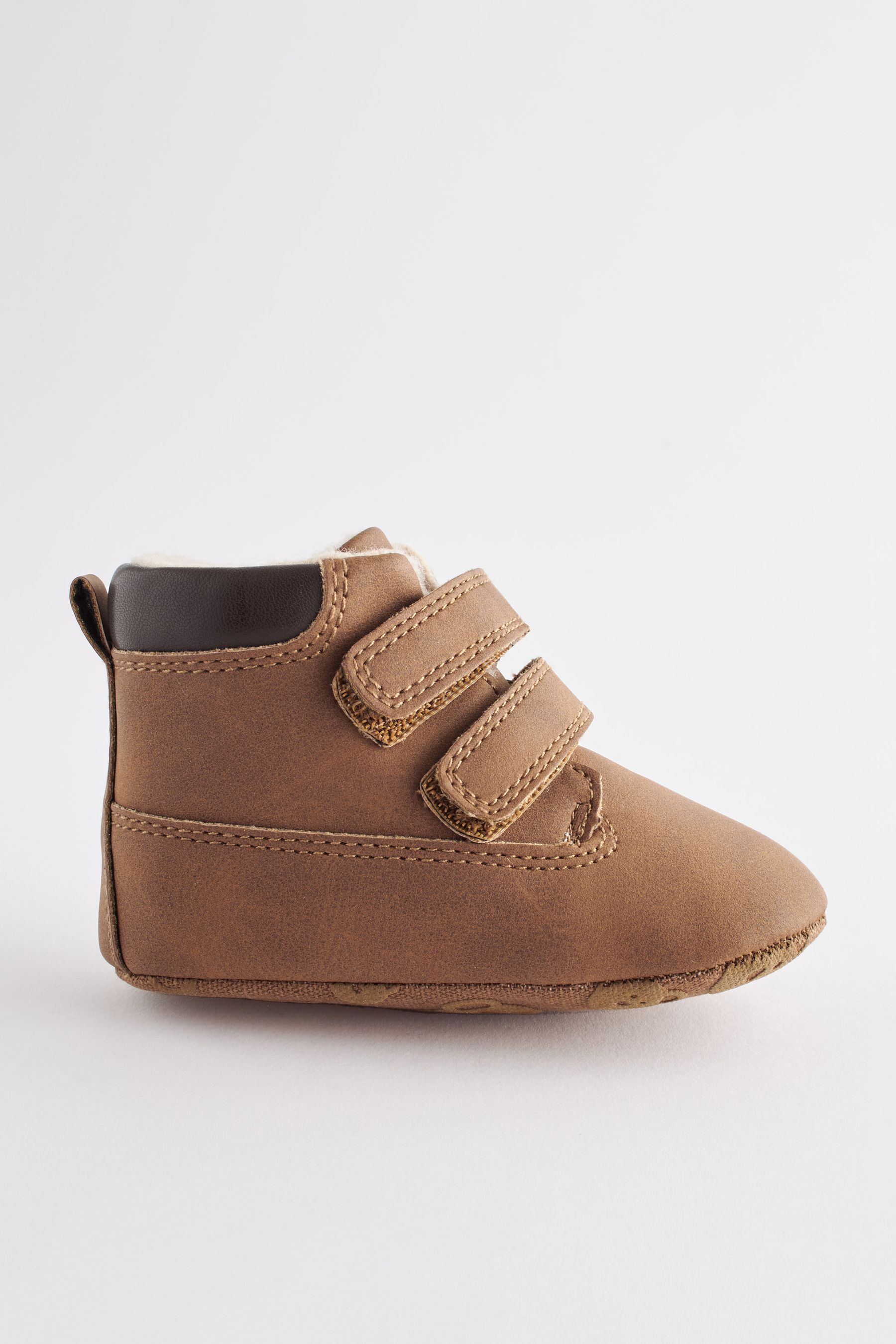 Buy Tan Brown Baby Touch Fastening Pram Work Boots 0 24mths from
