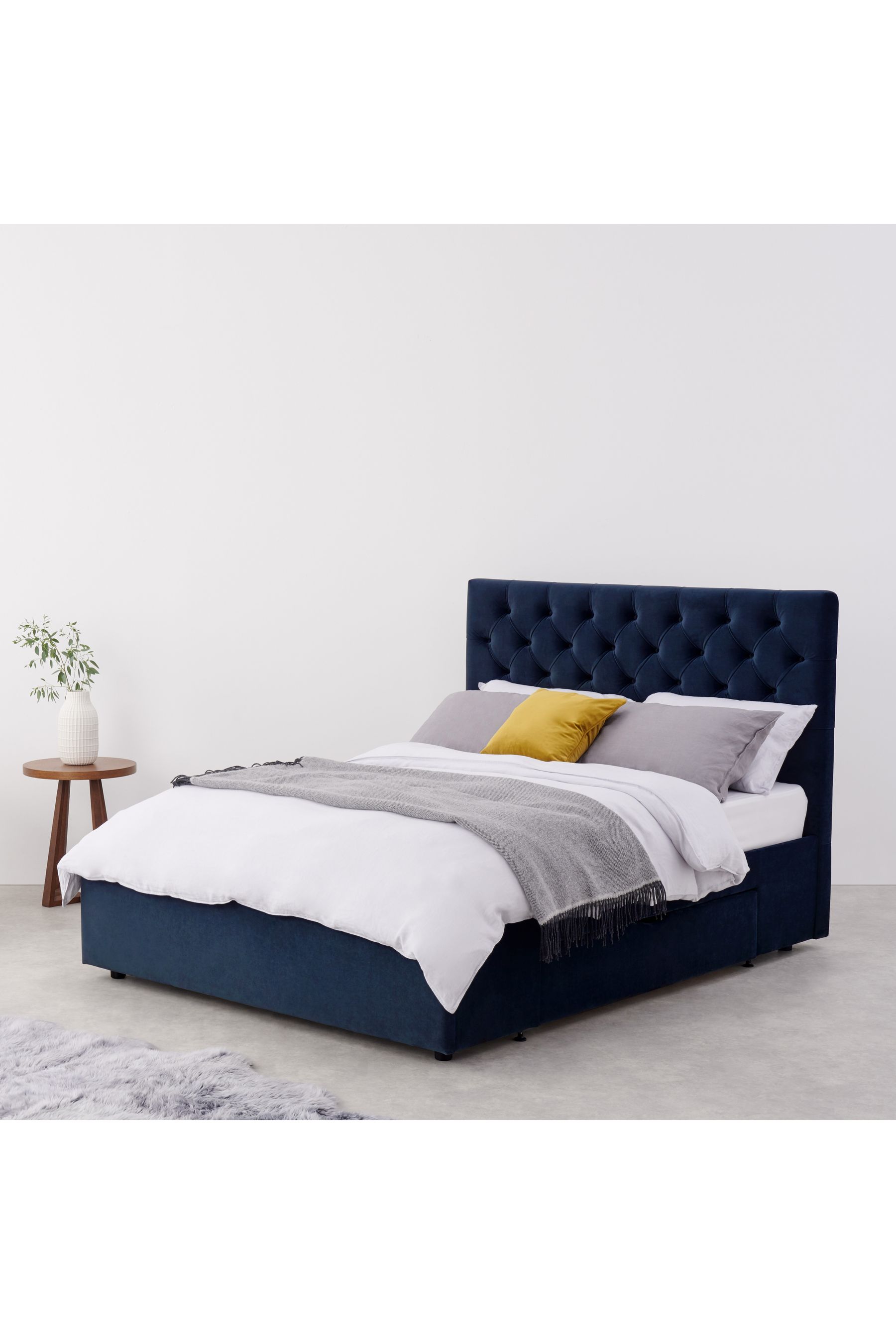 MADE.COM Blue Skye Storage Bed Frame