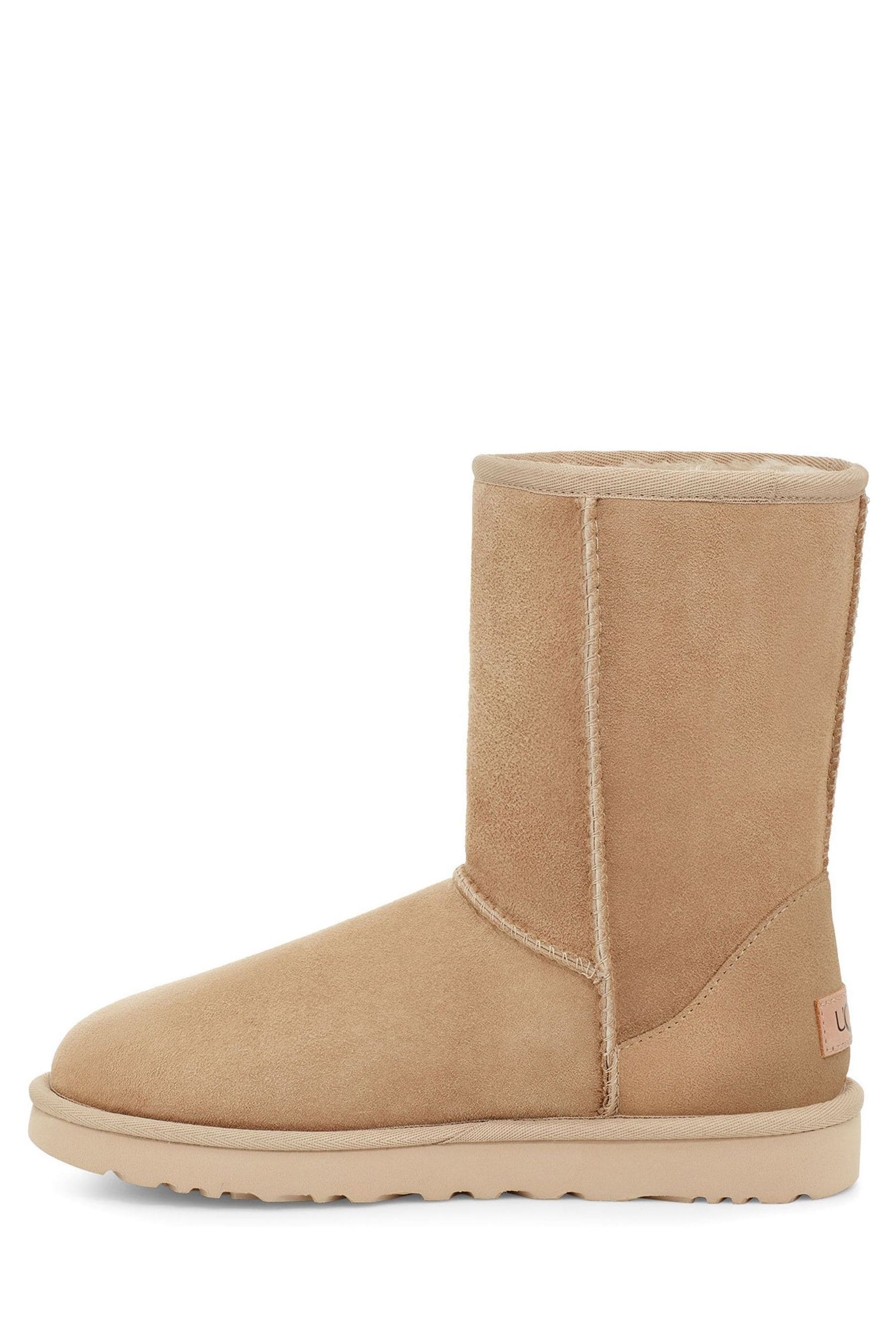Ugg classic sales cuff short natural