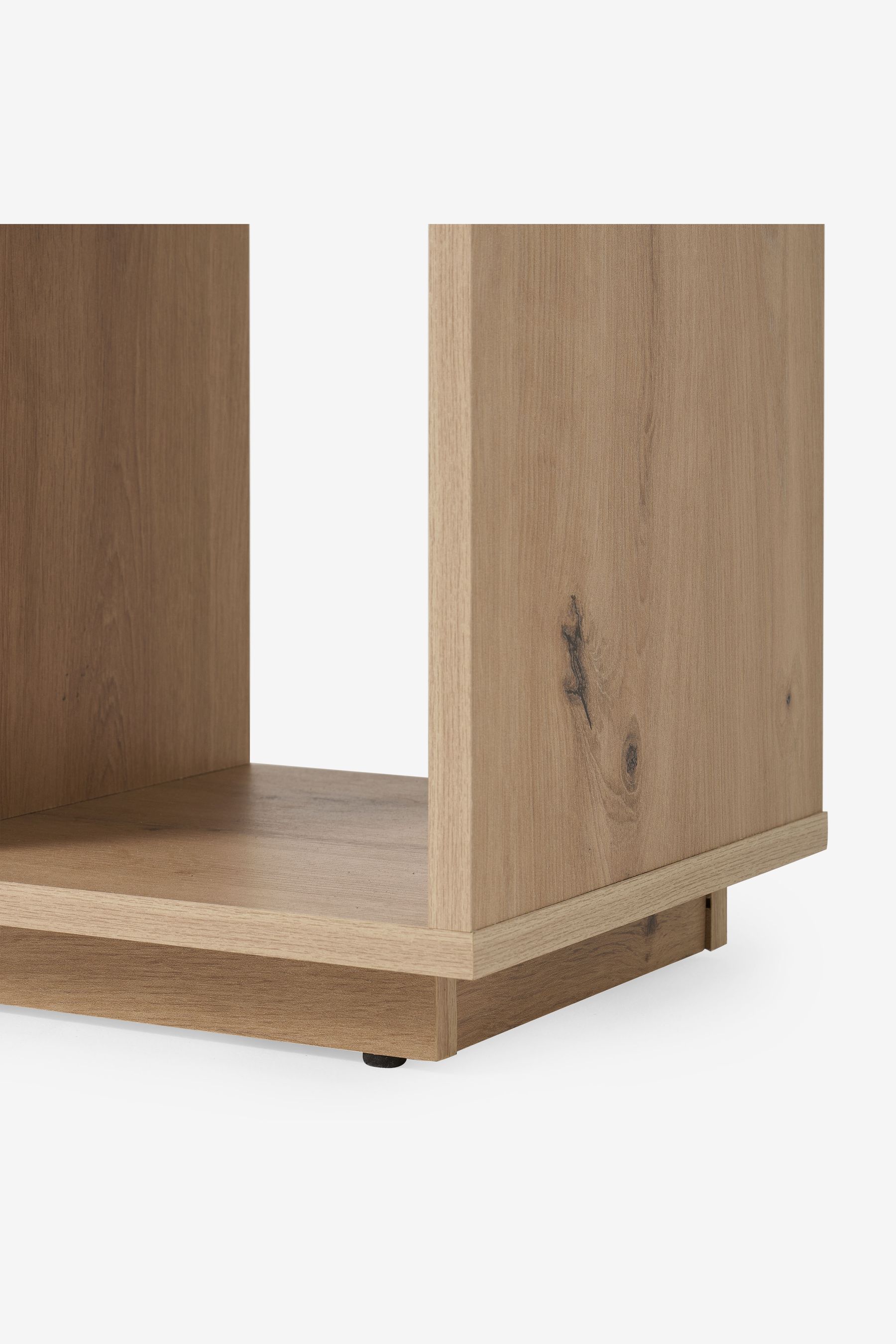 MADE.COM Distressed Oak Effect Hopkins Narrow Bookcase