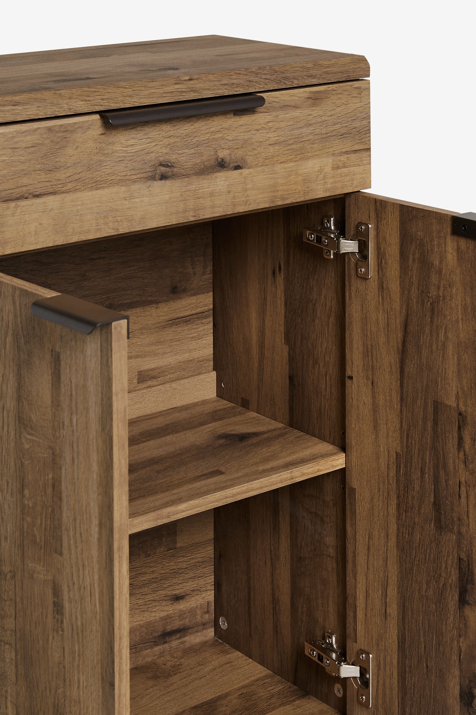 Buy Dark Bronx Oak Effect Space Saving Sideboard from the Next UK