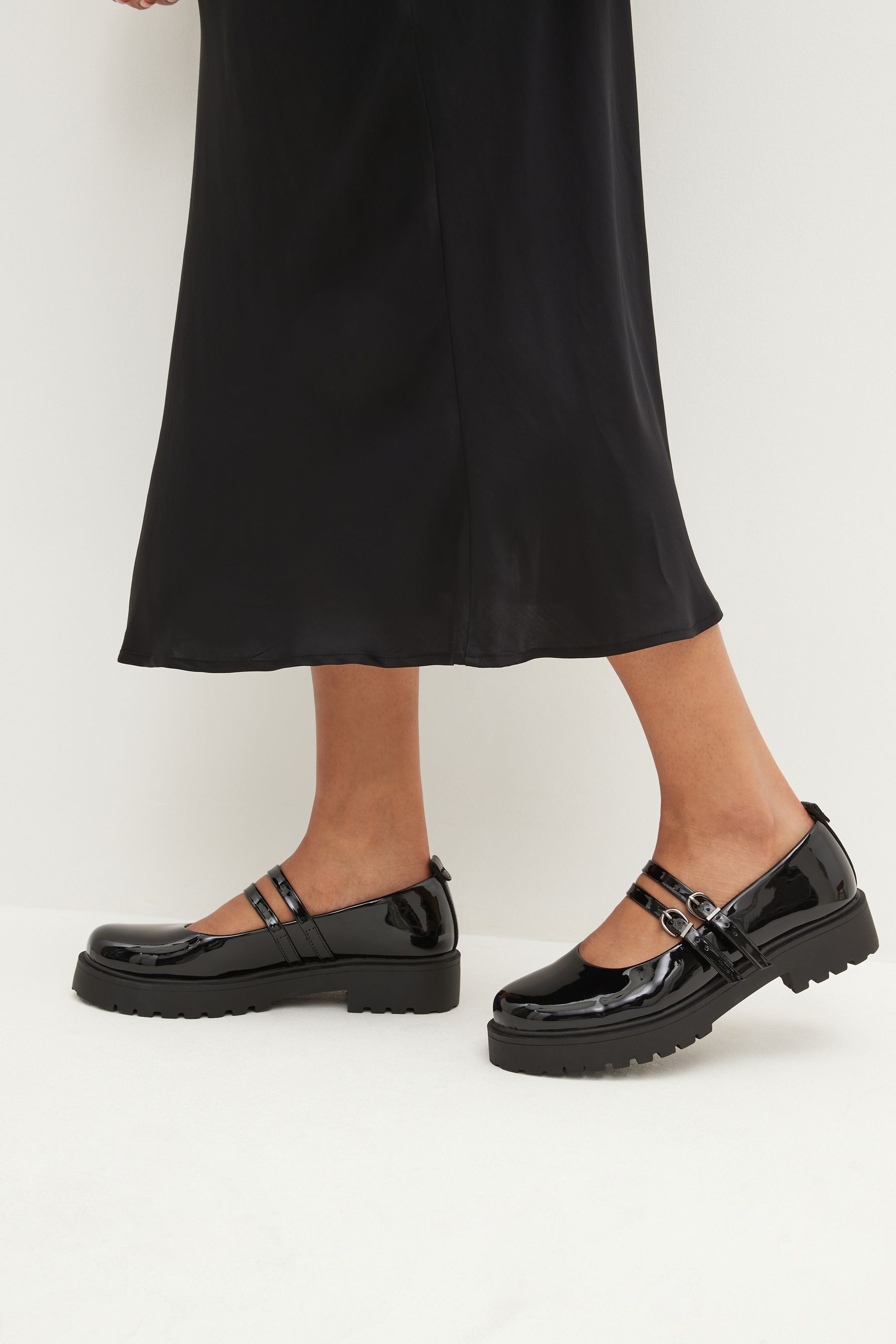 Chunky mary sales jane shoes uk