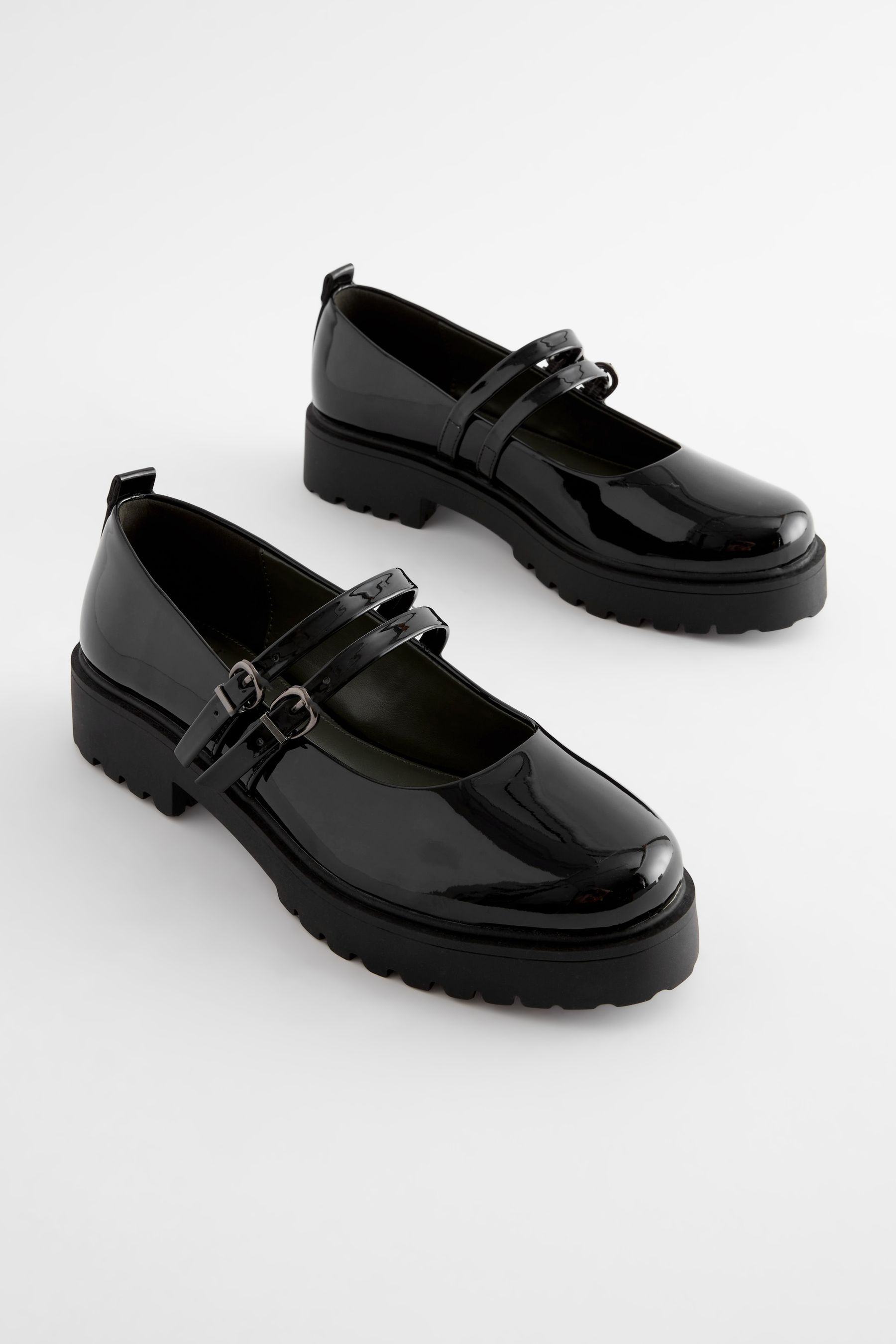 Buy Black Forever Comfort Chunky Mary Jane Shoes from the Next UK
