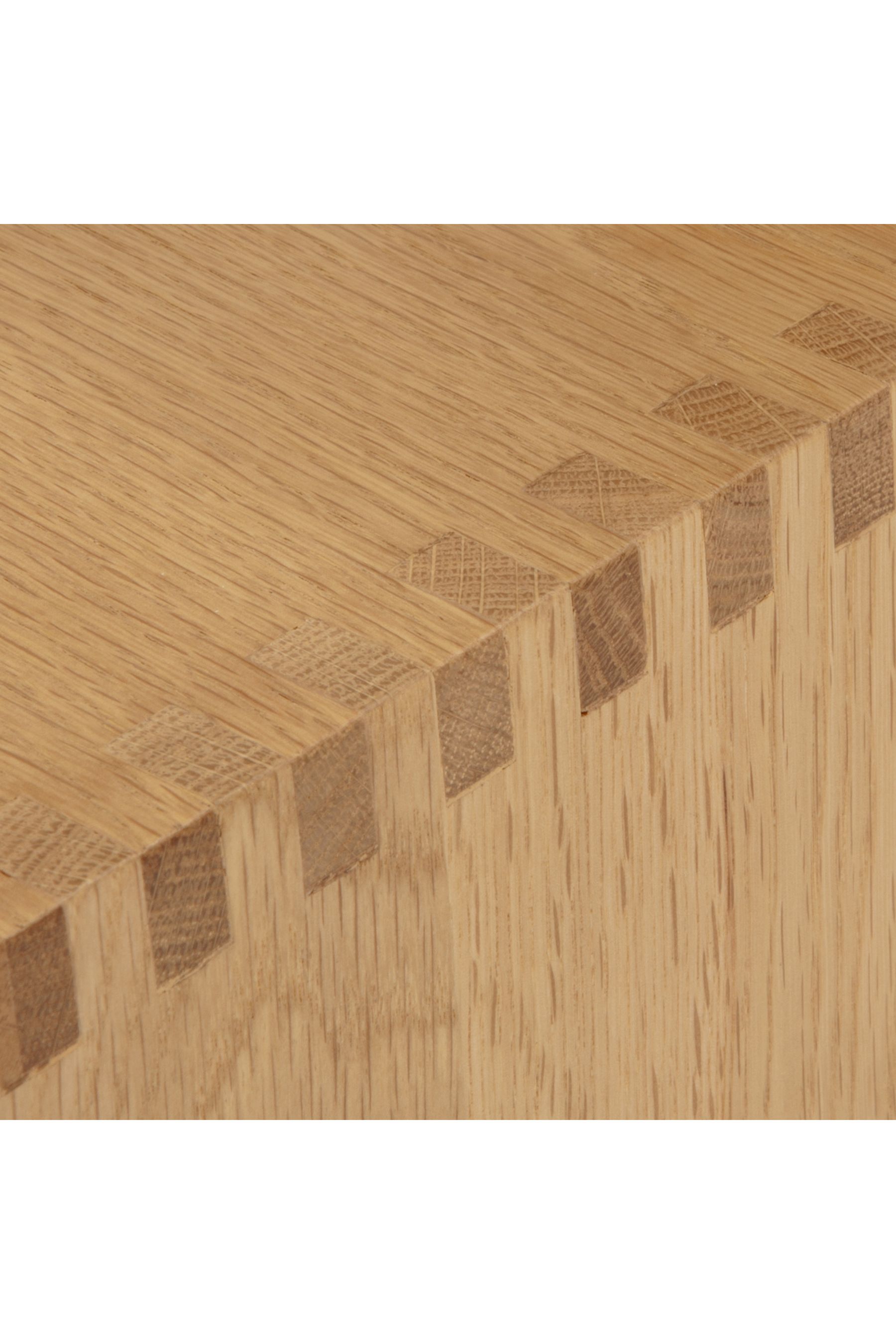 MADE.COM Oak Penn Console Dressing Table
