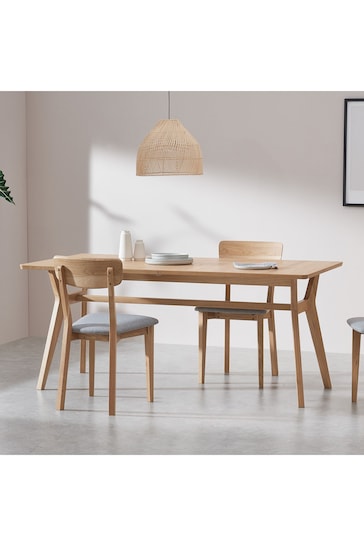 MADE.COM Oak Jenson Extendable 6 to 8 Seater Dining Table
