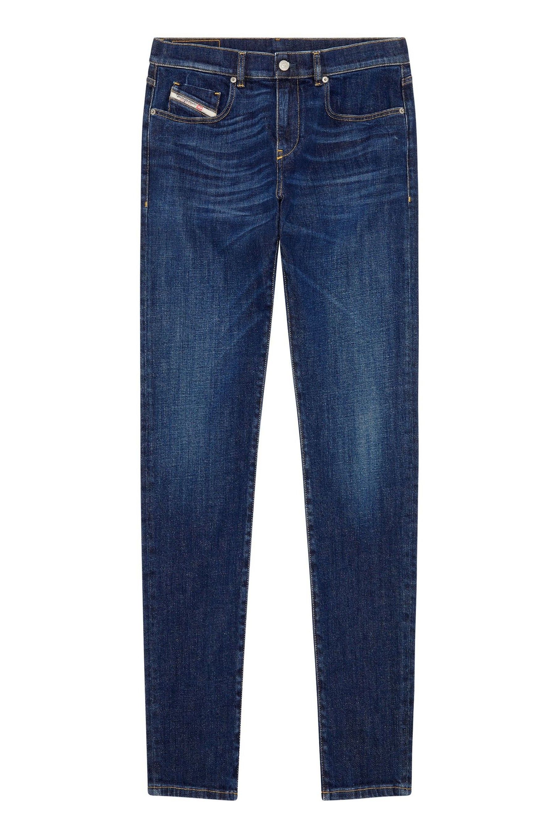 Diesel Mid Blue Denim DStrukt Slim Fit Jeans