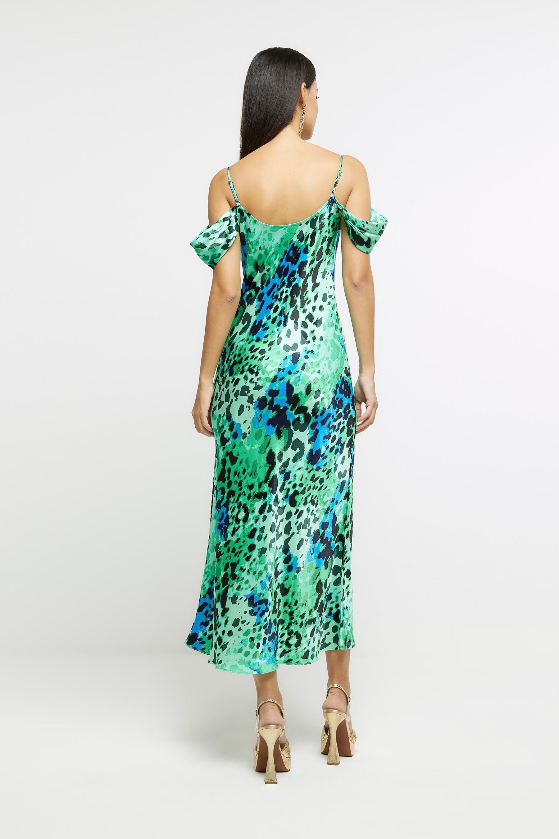 Leopard print dress river island hotsell