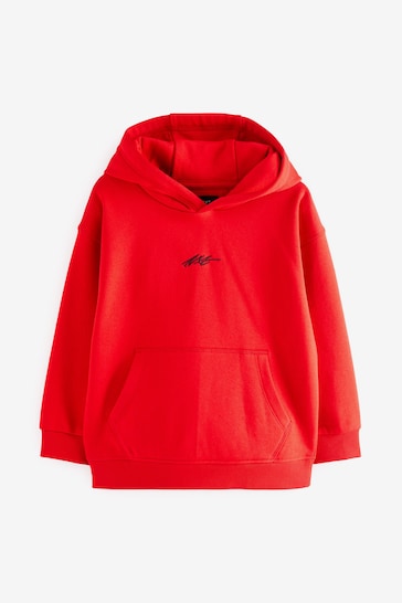 Red Plain Jersey Hoodie (3-16yrs)
