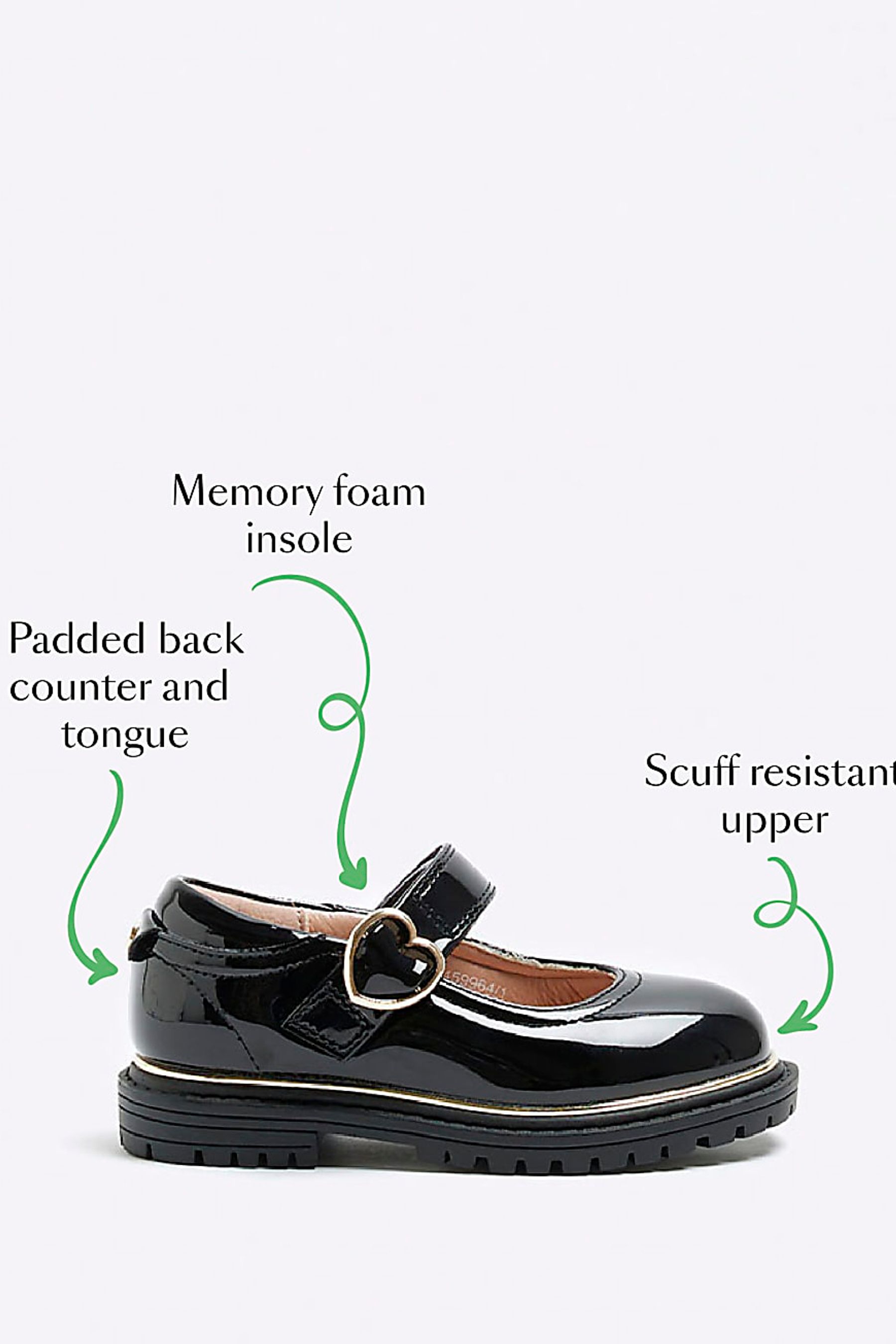 River island new arrivals girls black shoes