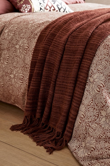Morris & Co Red Crown Imperial Throw