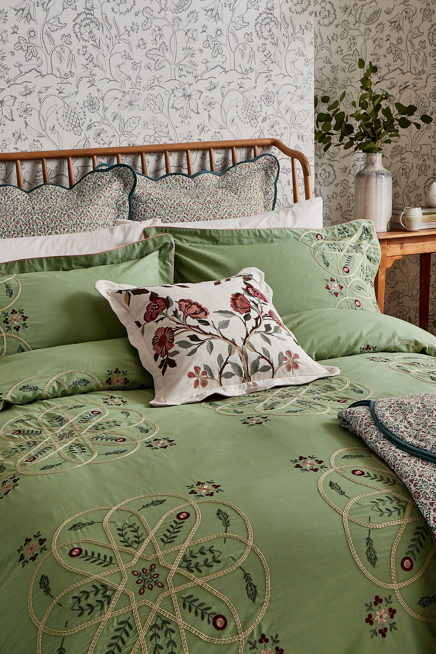 Green 2025 pillow sham