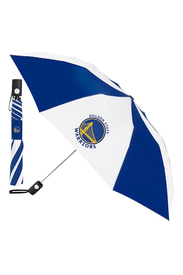 Fanatics Blue State Warriors Auto Folding Umbrella