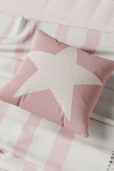 Helena Springfield Pink Star Cushion