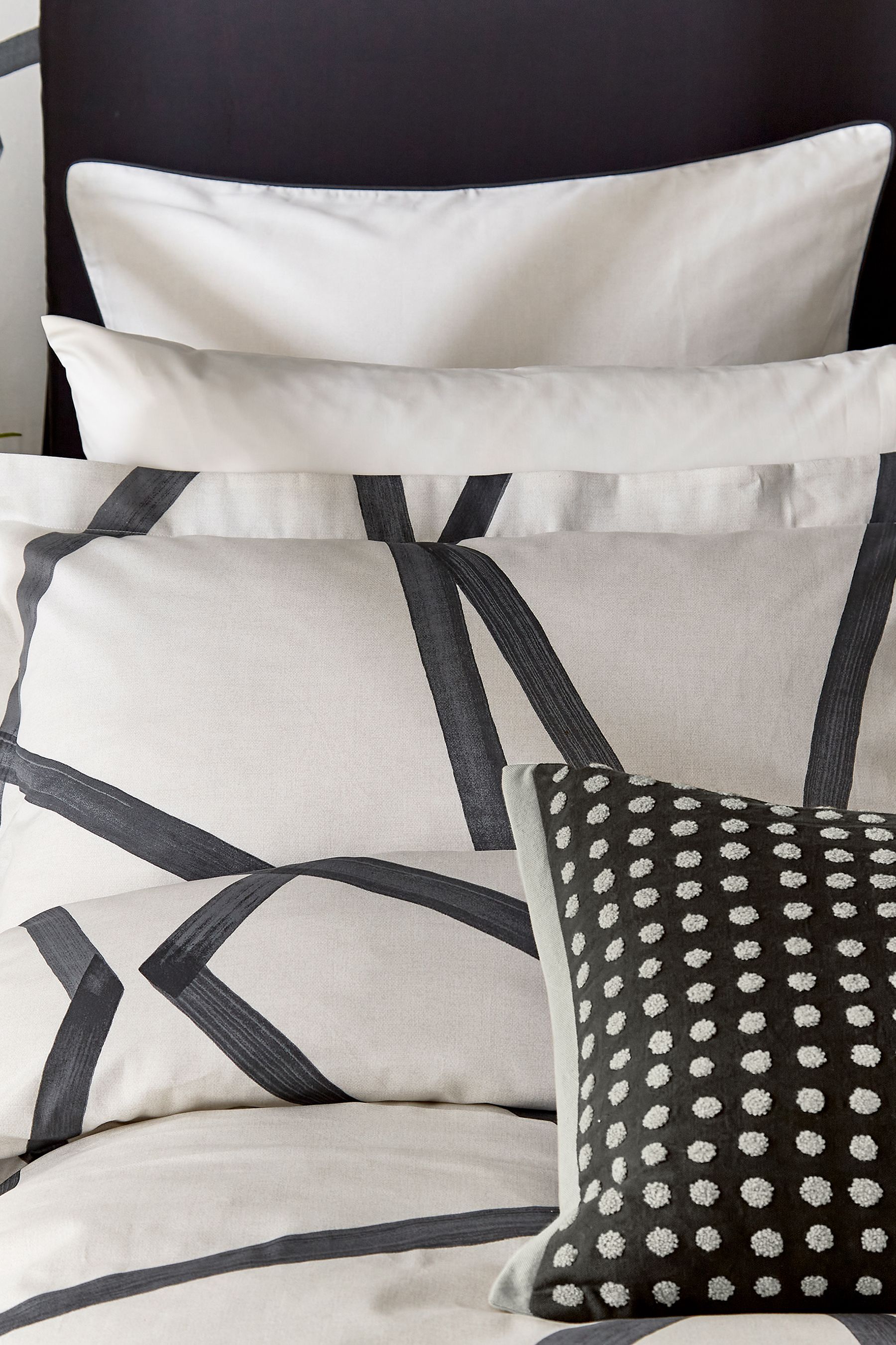 Buy Harlequin Cream Sumi Oxford 100 Cotton Pillowcase from the Next UK online shop