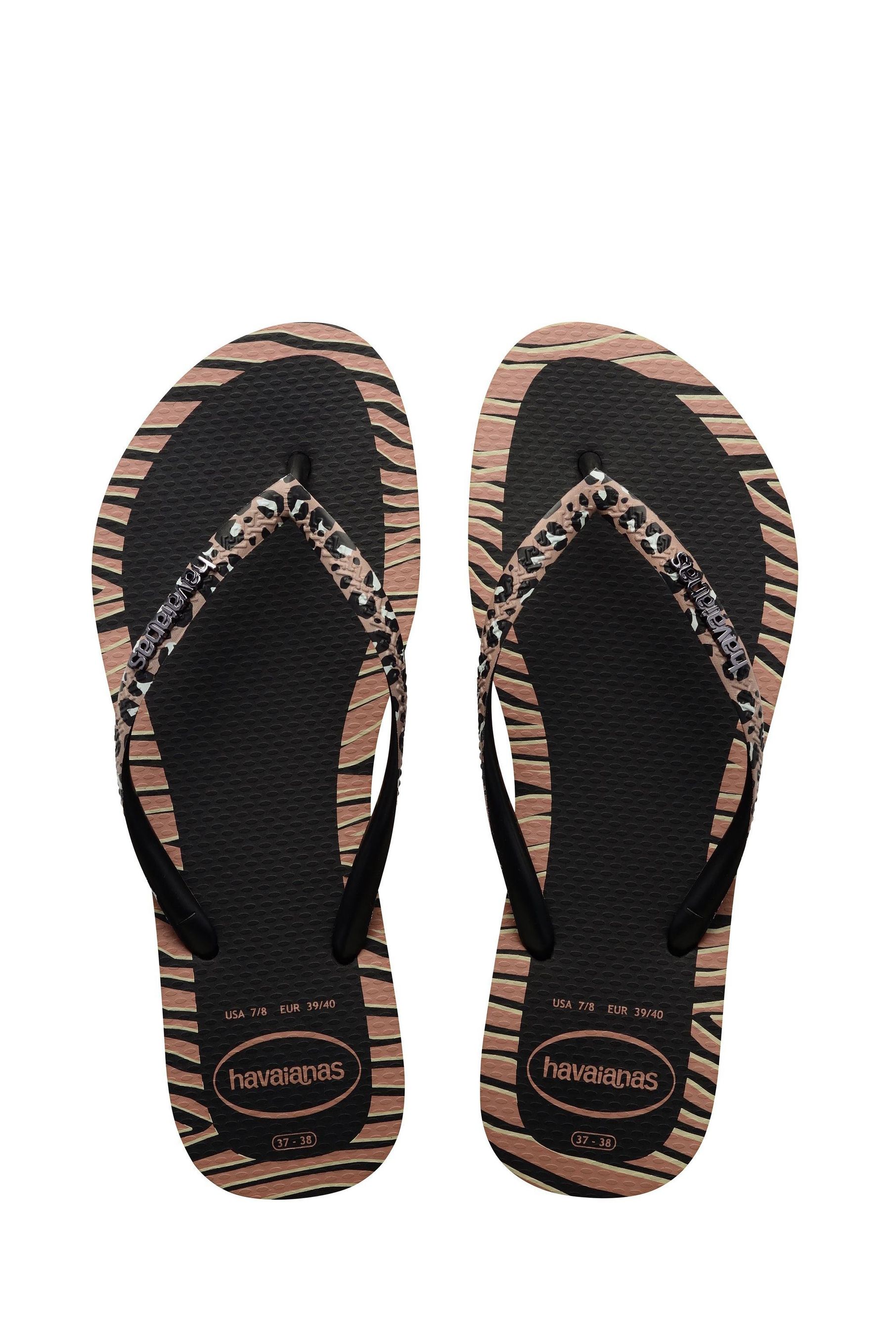 Animal slim flip flops store