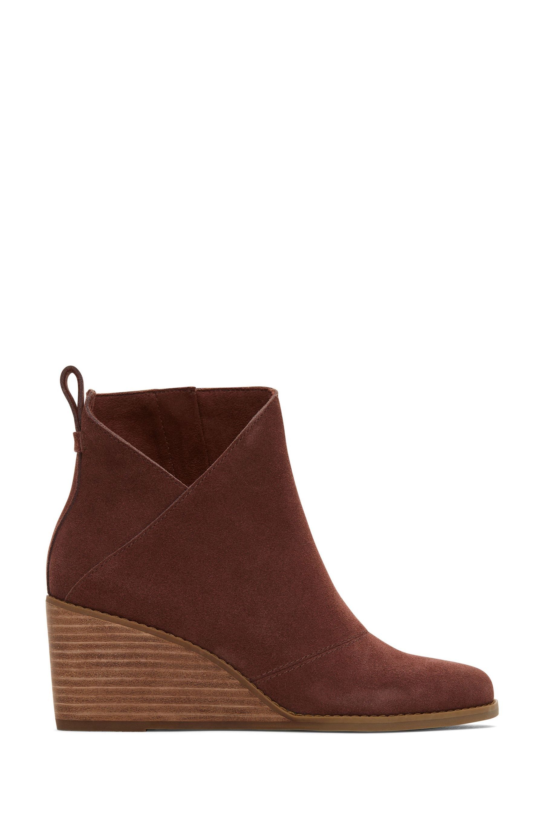 Toms sales suede wedges