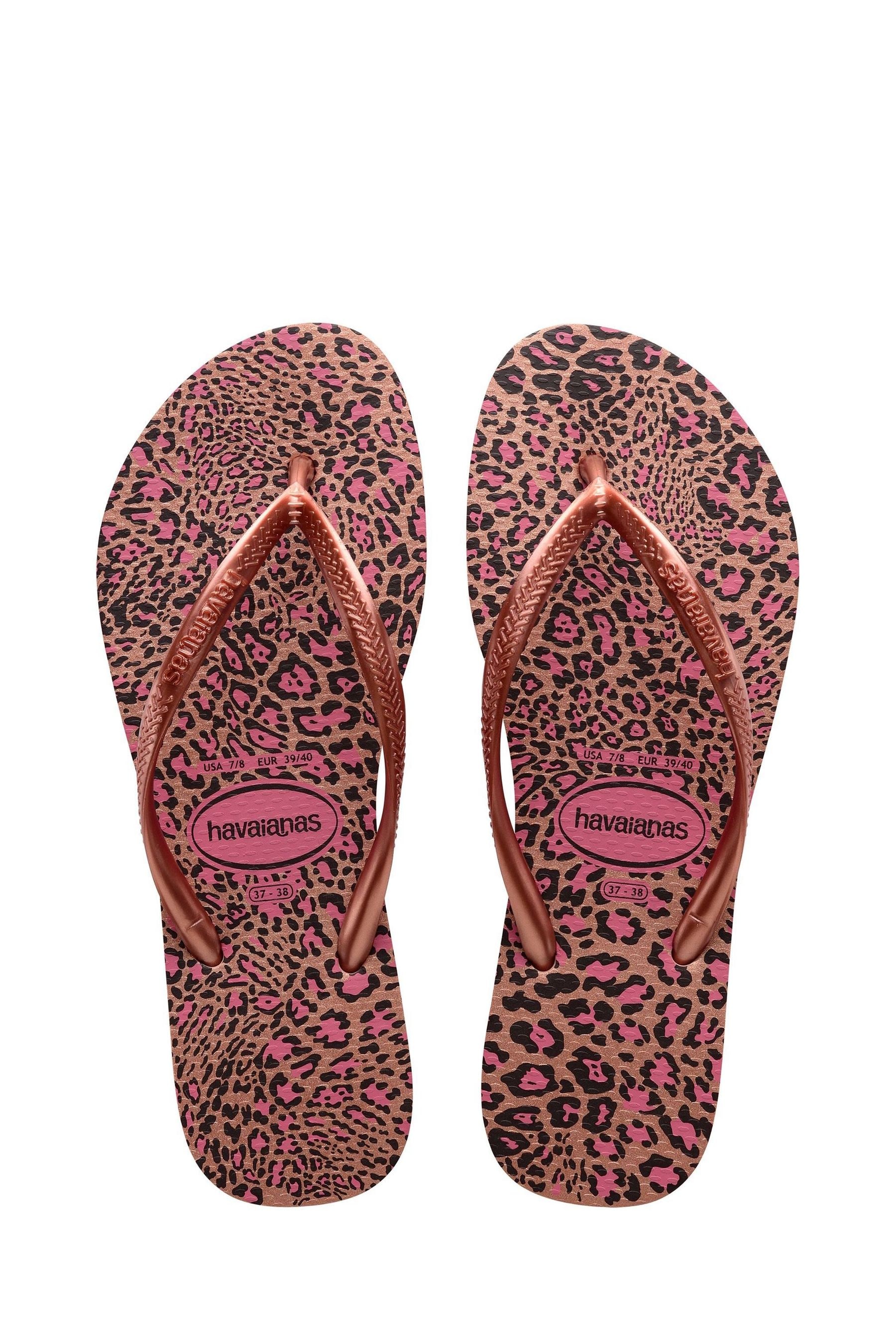Havaianas slim cheap animal flip flops