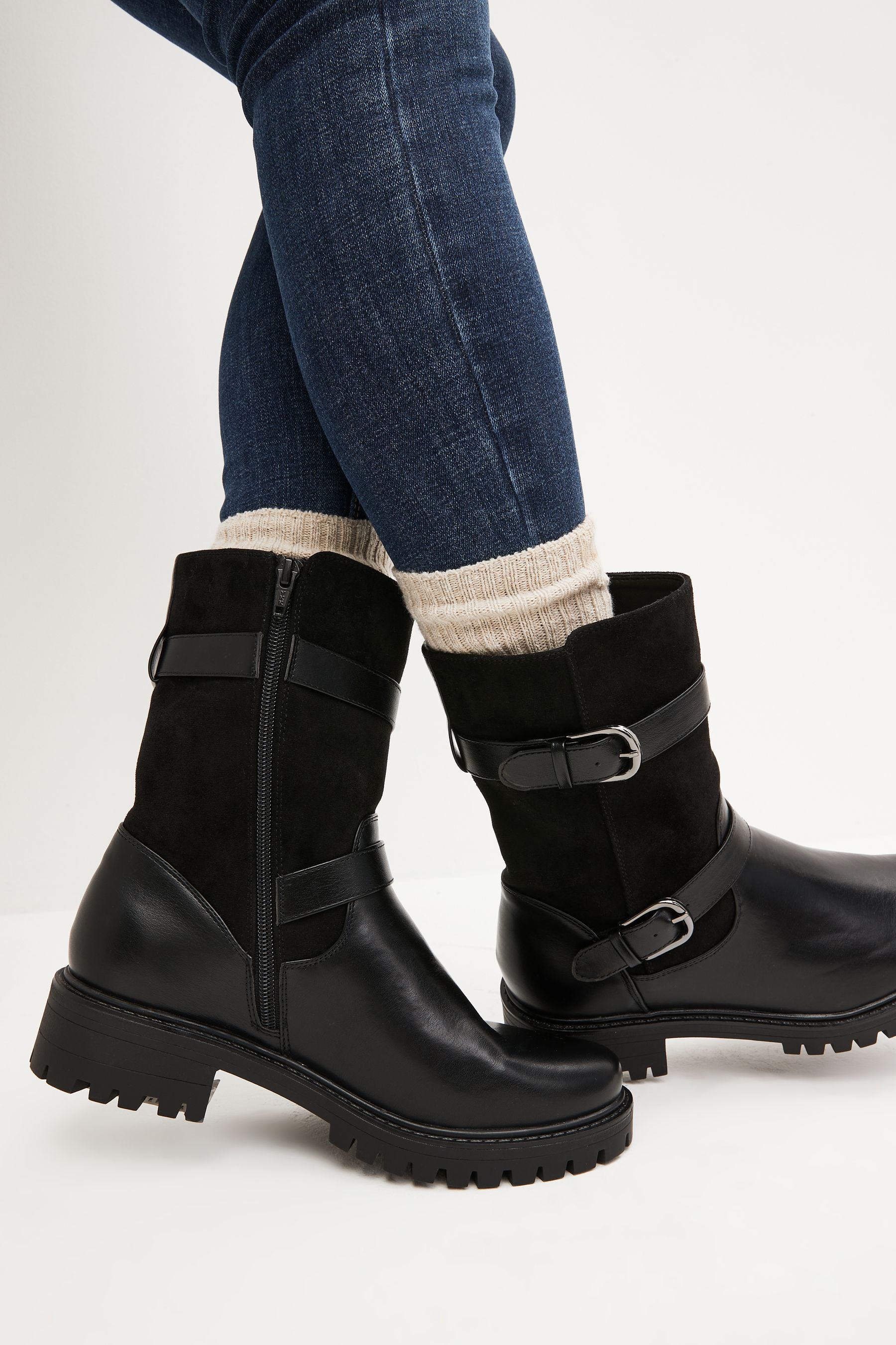 Biker boots best sale next
